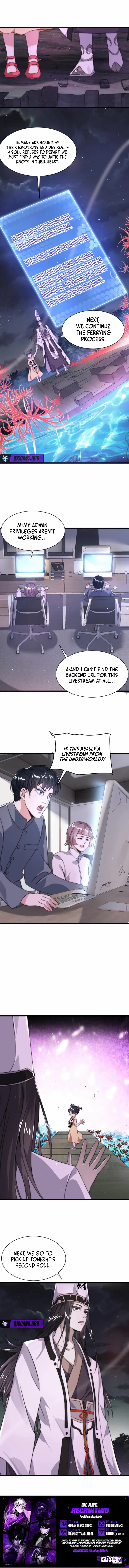 Starting a livestream in the underworld who dares to join the livestream Chapter 1 page 7