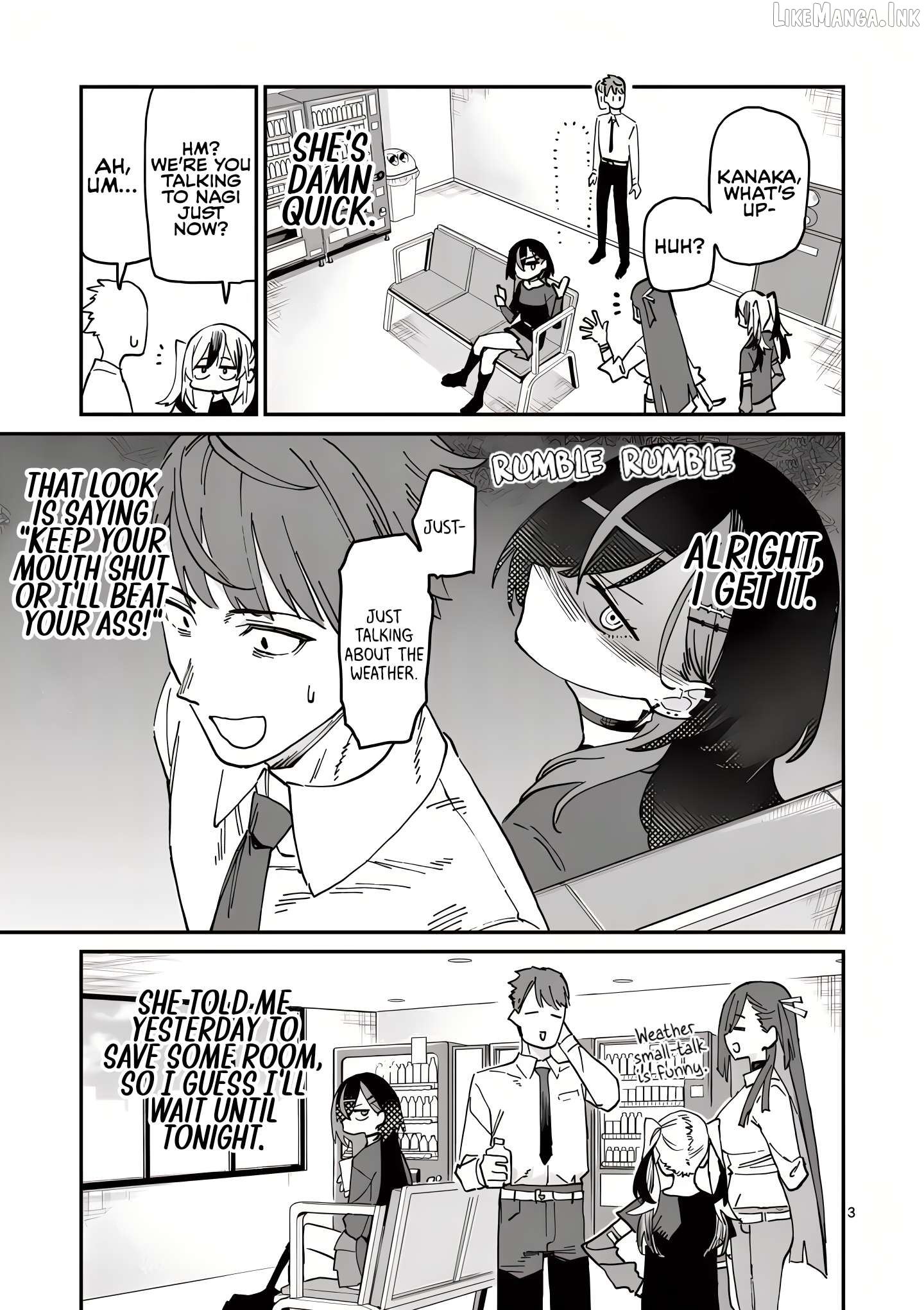 Yoimiya Nagi ga Mane ni Yashoku wo Tsukuru Wake Chapter 2 page 3