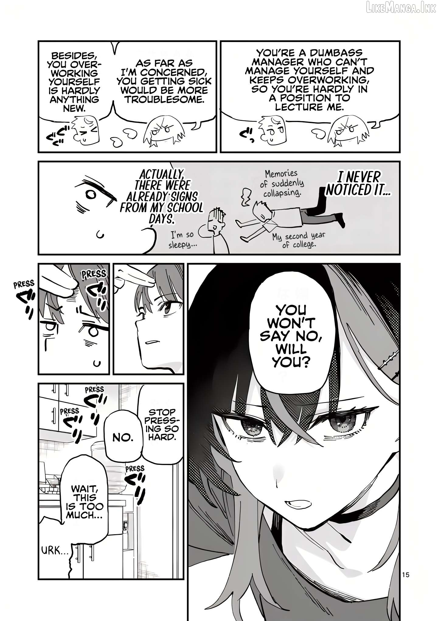 Yoimiya Nagi ga Mane ni Yashoku wo Tsukuru Wake Chapter 2 page 15