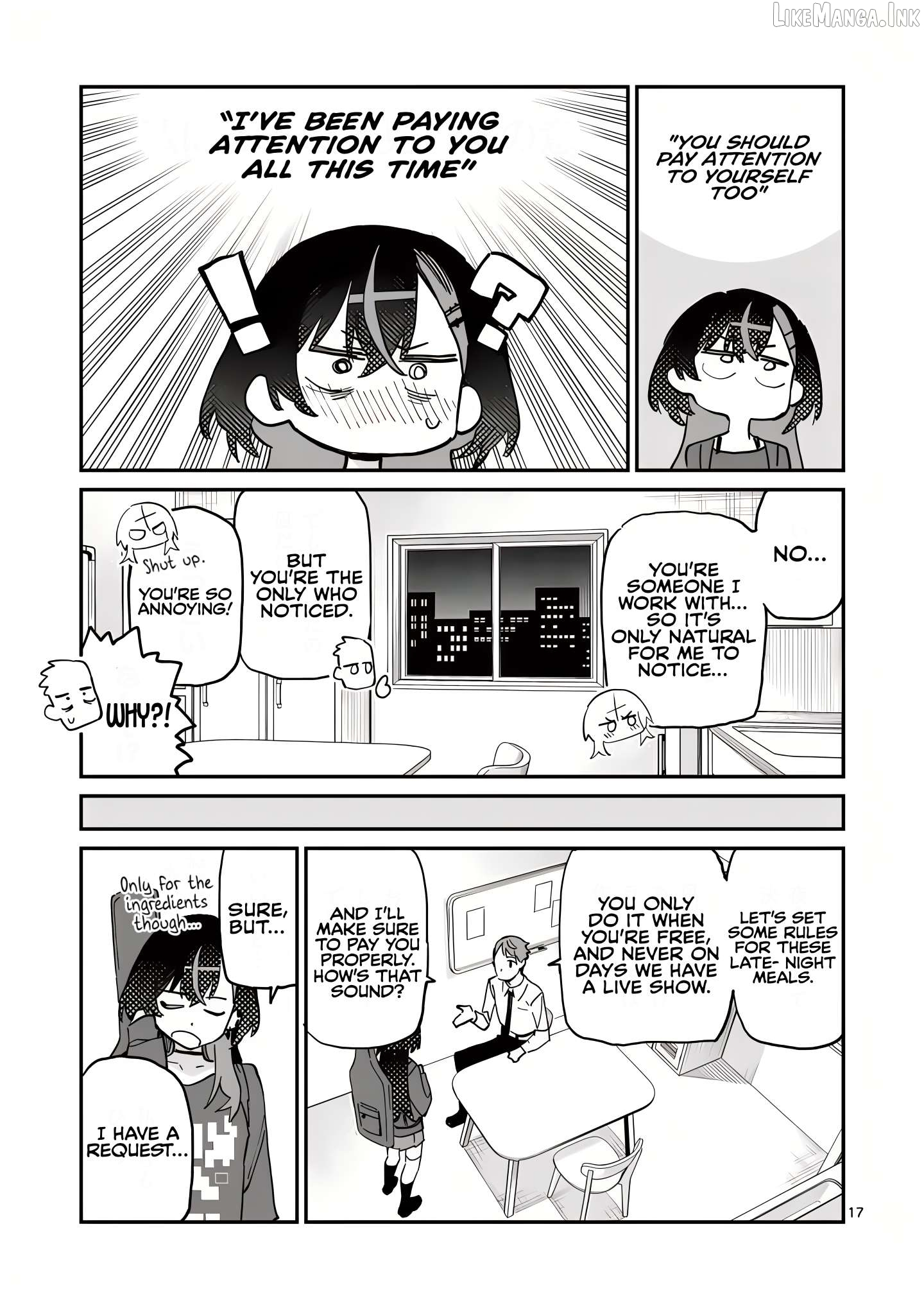 Yoimiya Nagi ga Mane ni Yashoku wo Tsukuru Wake Chapter 2 page 17