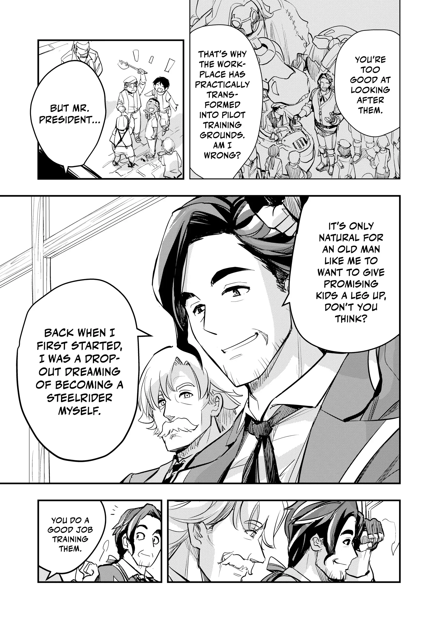 Old Knight, New Post: From Retiree to Her Majesty’s Chapter 1 page 19