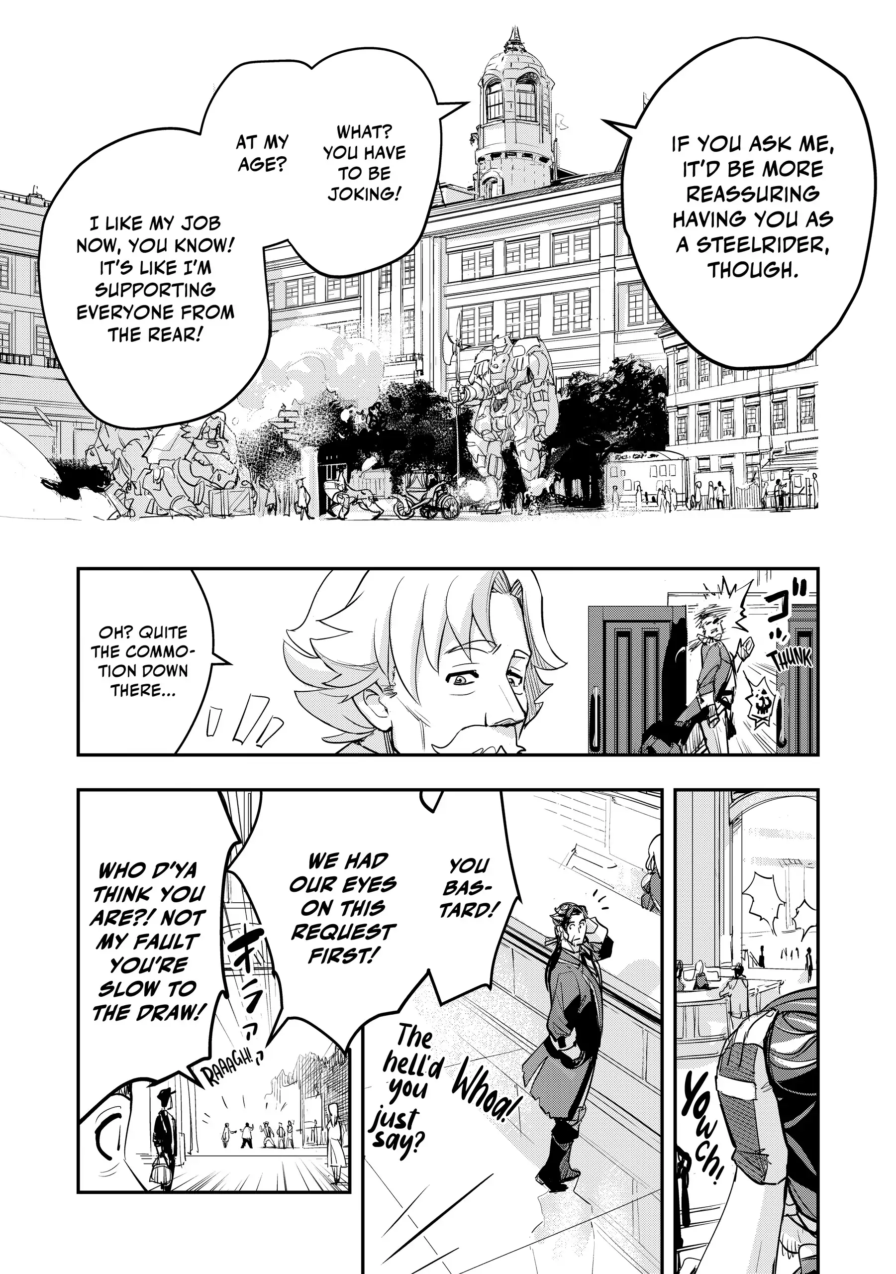 Old Knight, New Post: From Retiree to Her Majesty’s Chapter 1 page 20