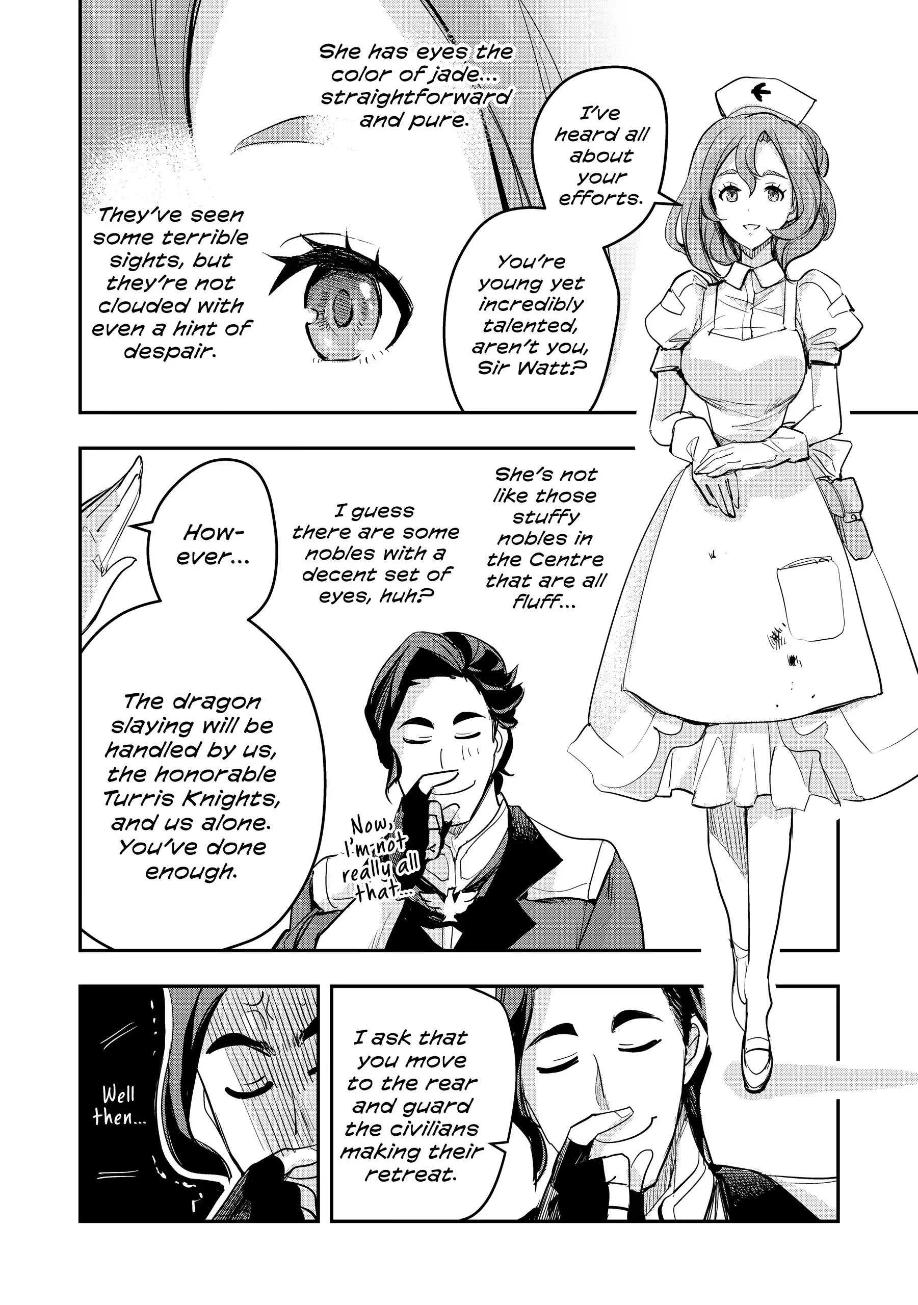 Old Knight, New Post: From Retiree to Her Majesty’s Chapter 1 page 36
