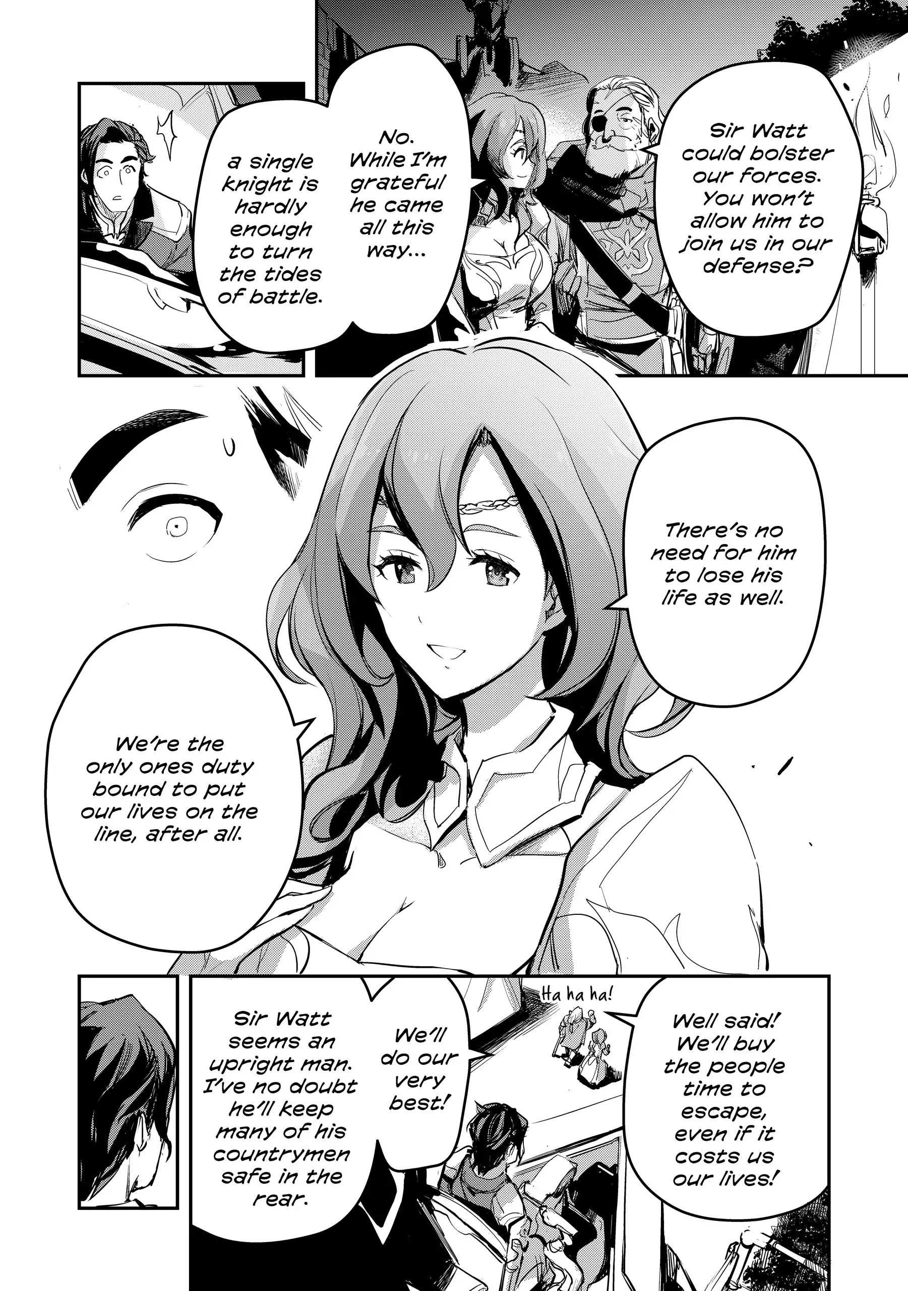 Old Knight, New Post: From Retiree to Her Majesty’s Chapter 1 page 38