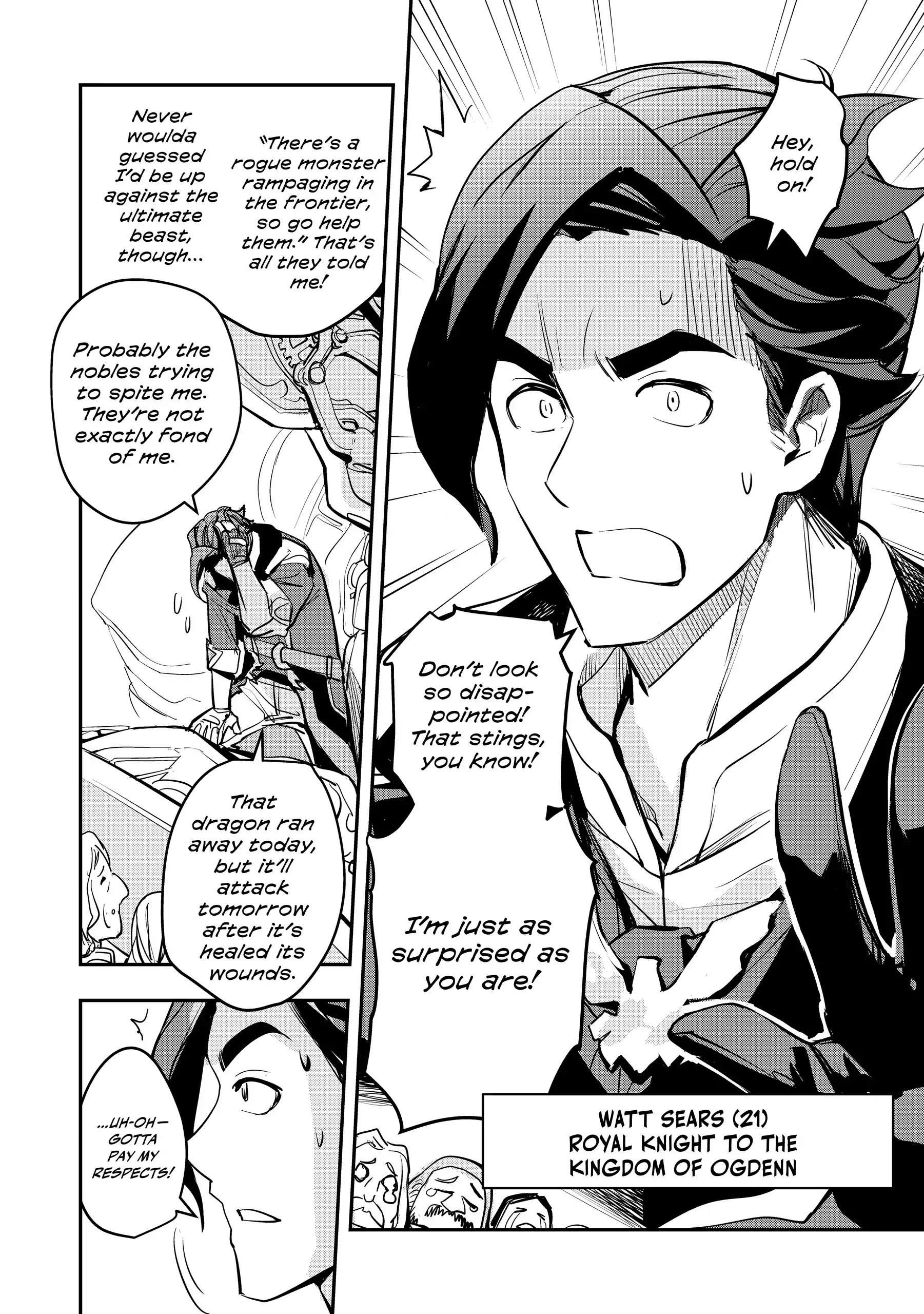 Old Knight, New Post: From Retiree to Her Majesty’s Chapter 1 page 34