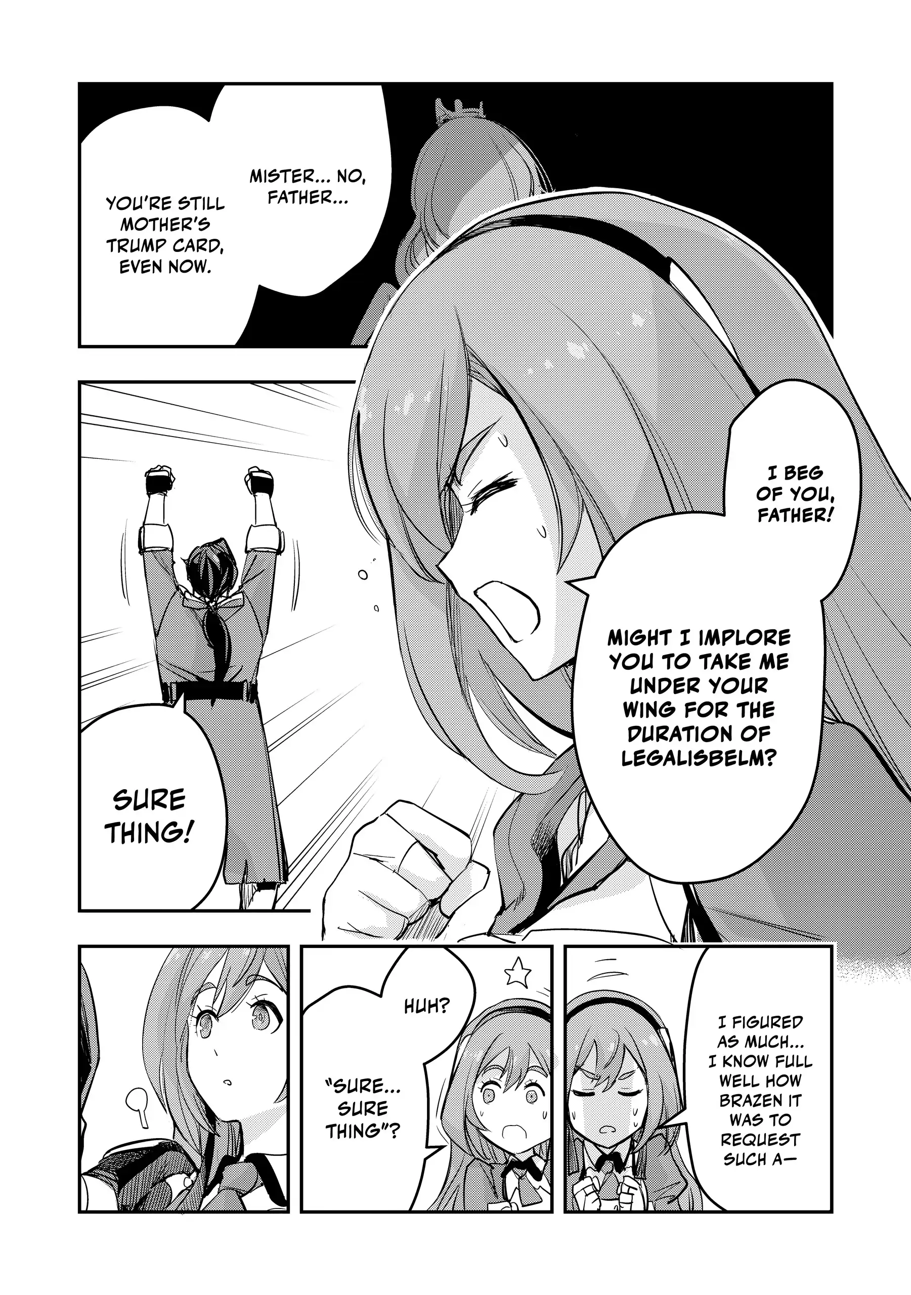 Old Knight, New Post: From Retiree to Her Majesty’s Chapter 2 page 6