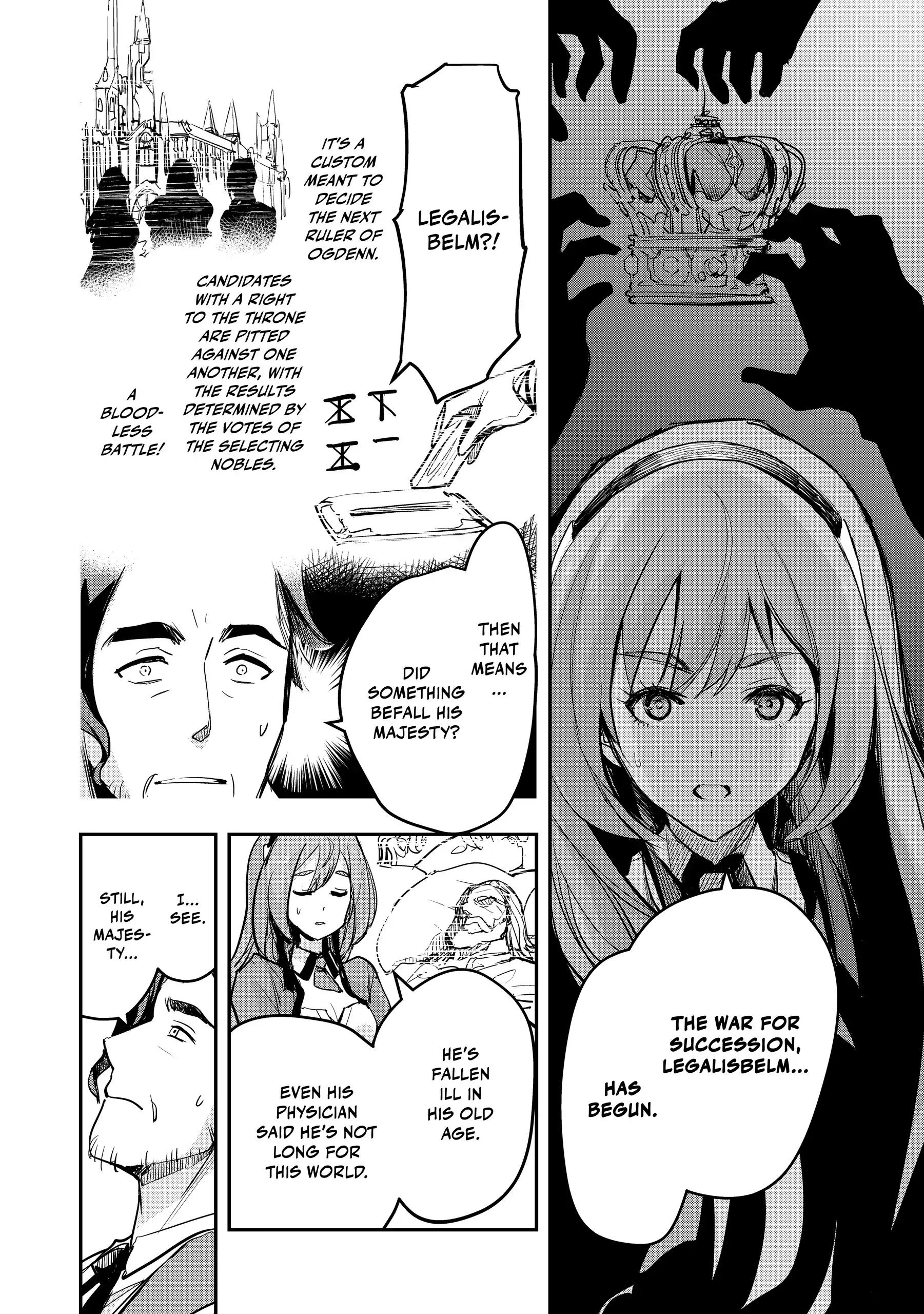 Old Knight, New Post: From Retiree to Her Majesty’s Chapter 2 page 4