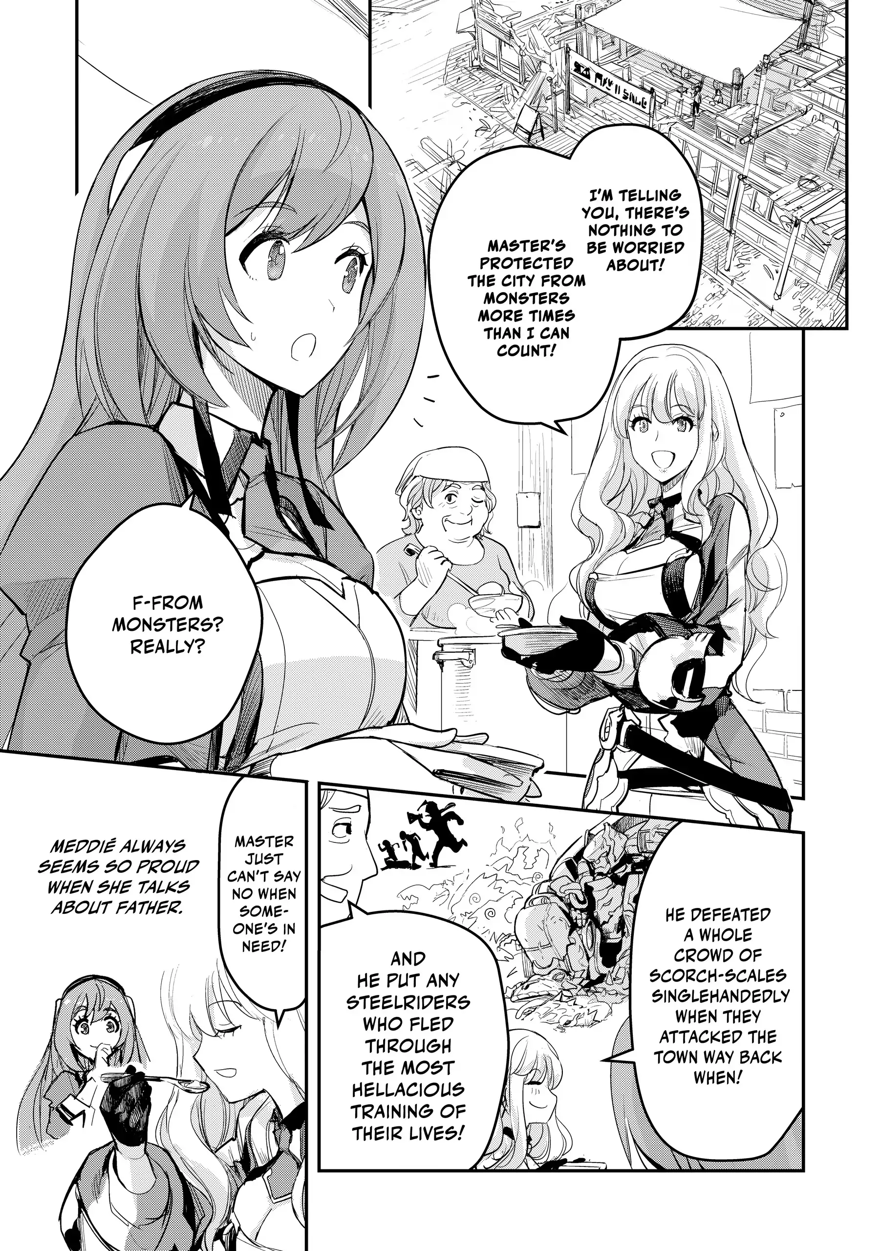Old Knight, New Post: From Retiree to Her Majesty’s Chapter 4 page 13