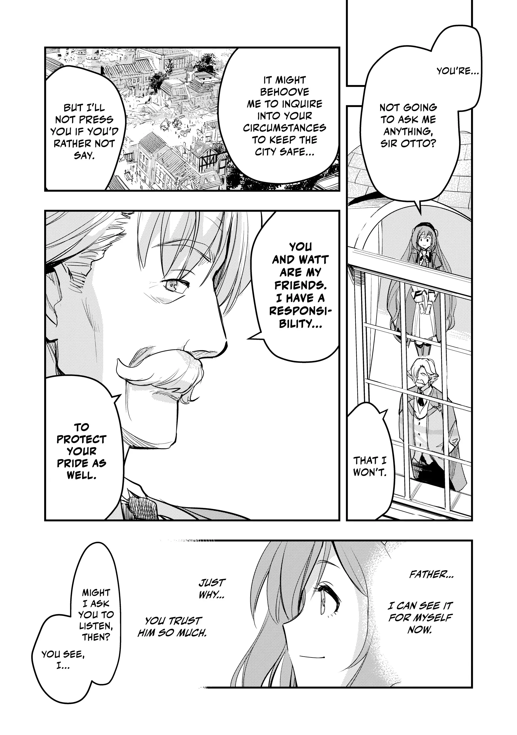 Old Knight, New Post: From Retiree to Her Majesty’s Chapter 4 page 3