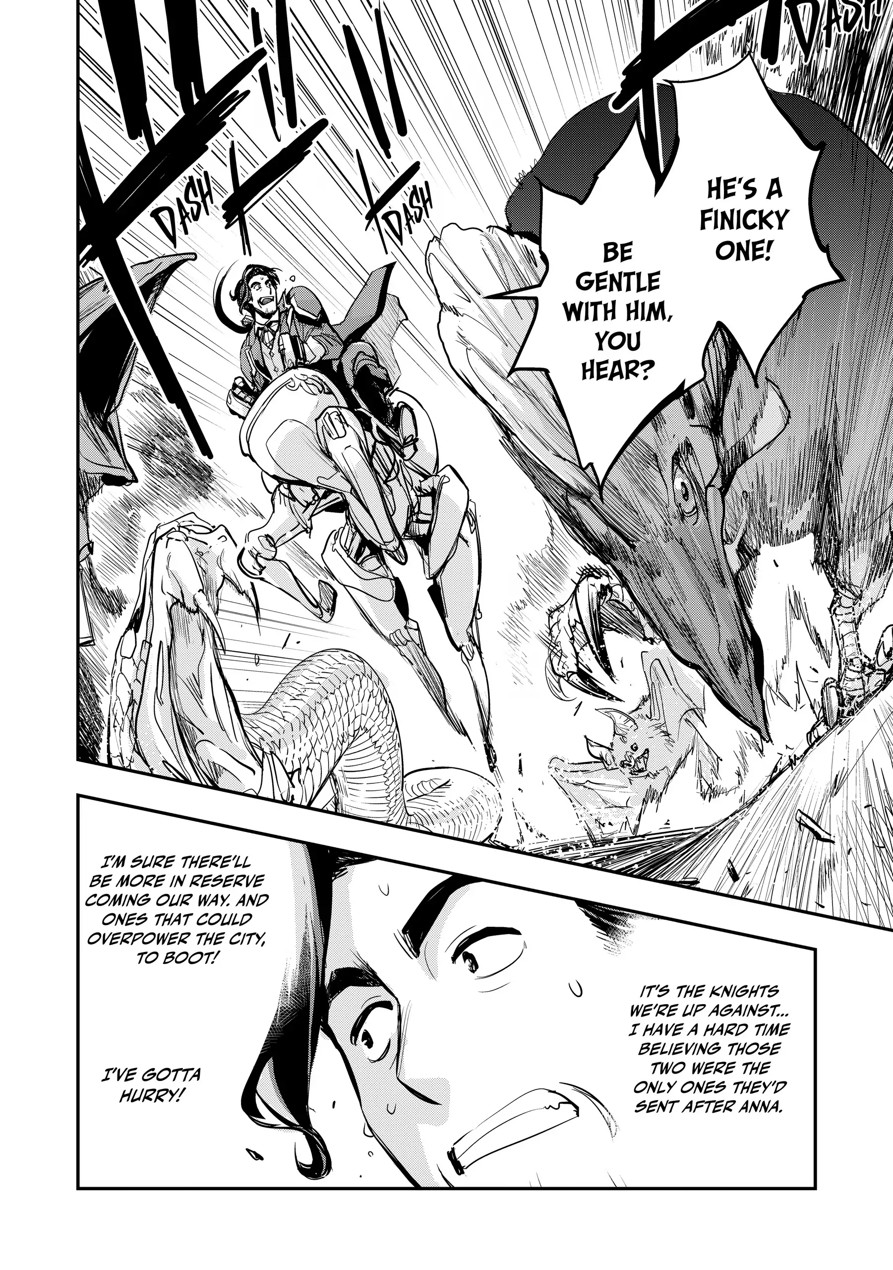 Old Knight, New Post: From Retiree to Her Majesty’s Chapter 4 page 6