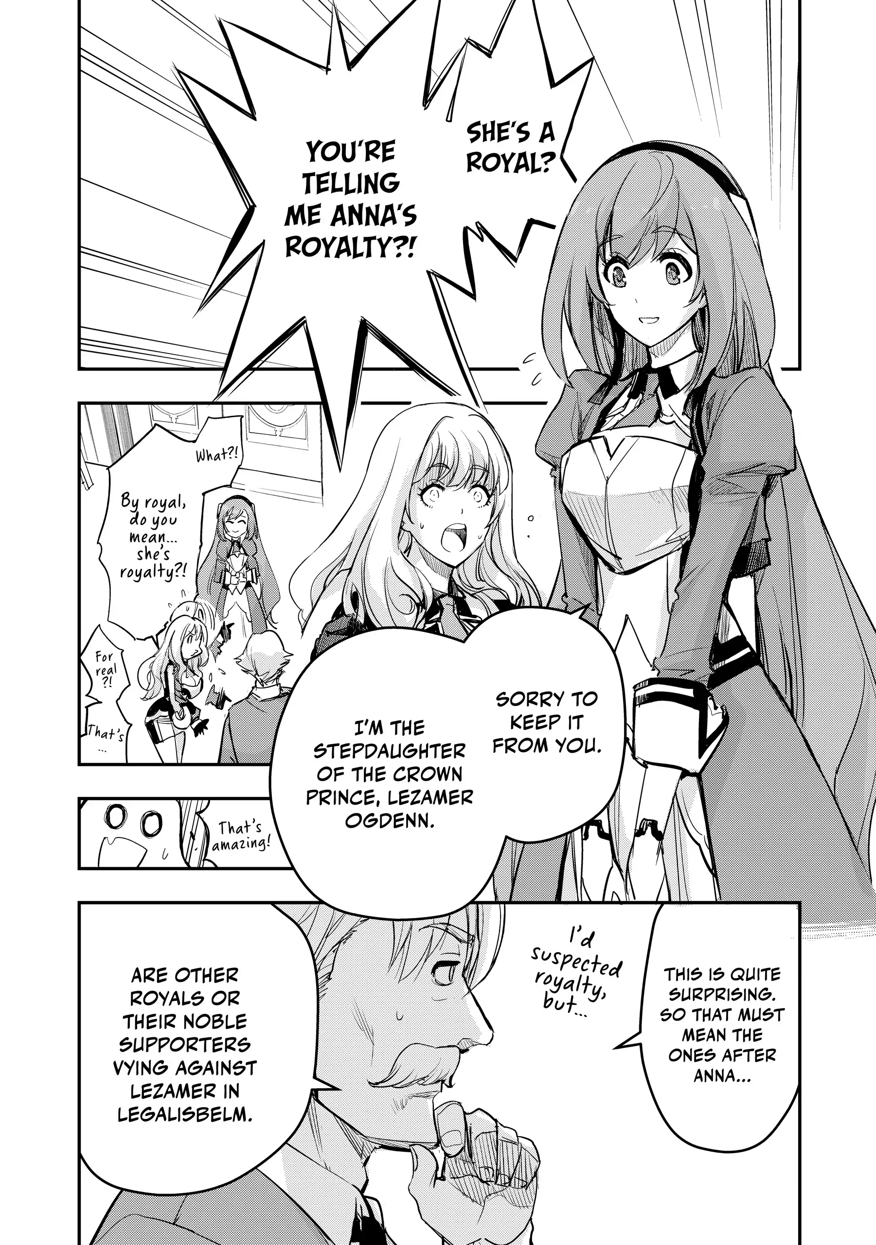 Old Knight, New Post: From Retiree to Her Majesty’s Chapter 4 page 7