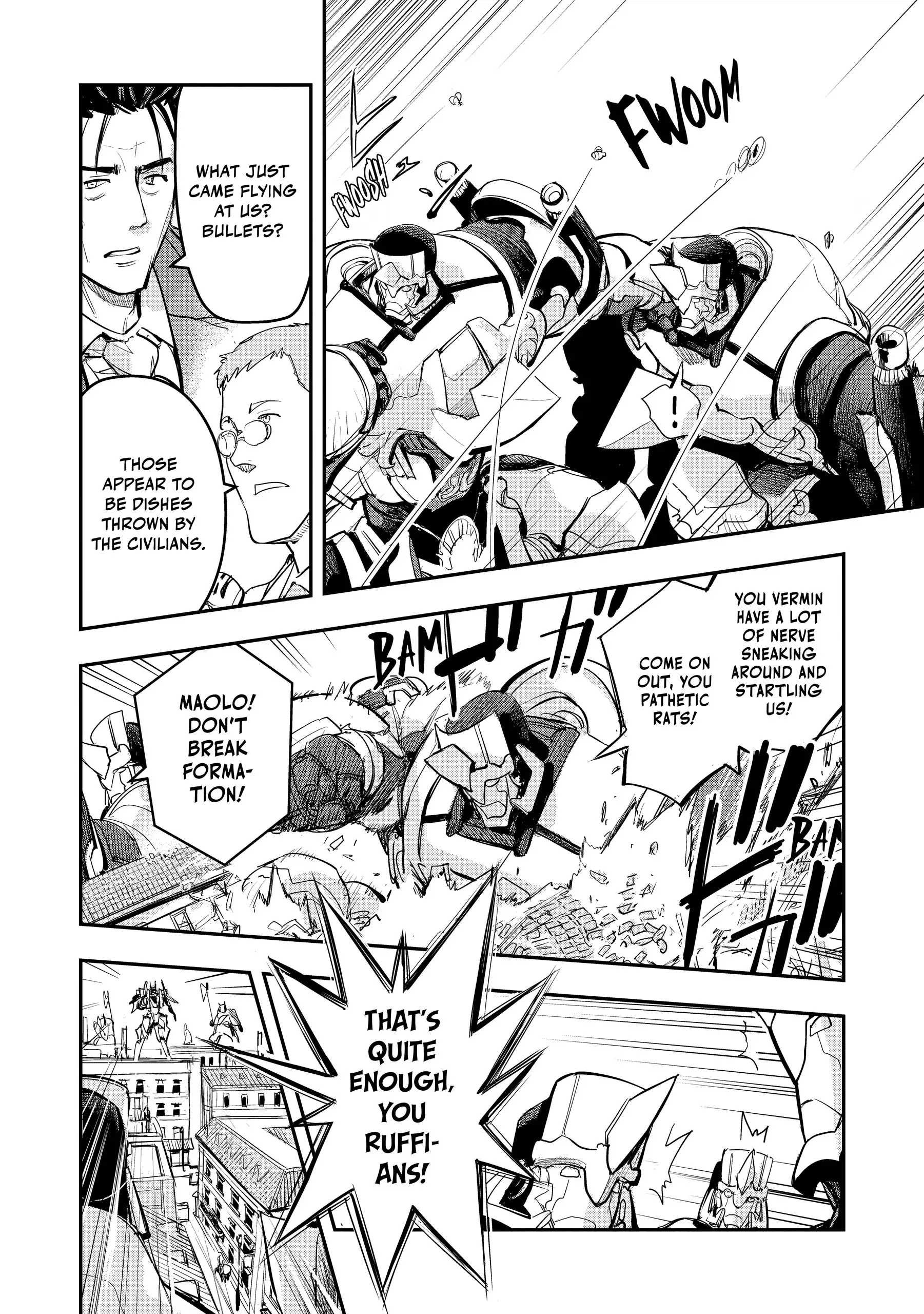 Old Knight, New Post: From Retiree to Her Majesty’s Chapter 5 page 4
