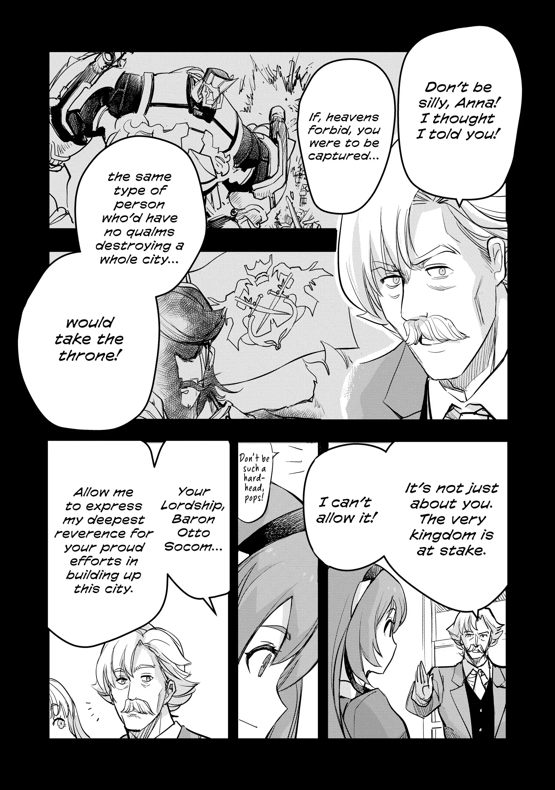Old Knight, New Post: From Retiree to Her Majesty’s Chapter 5 page 10