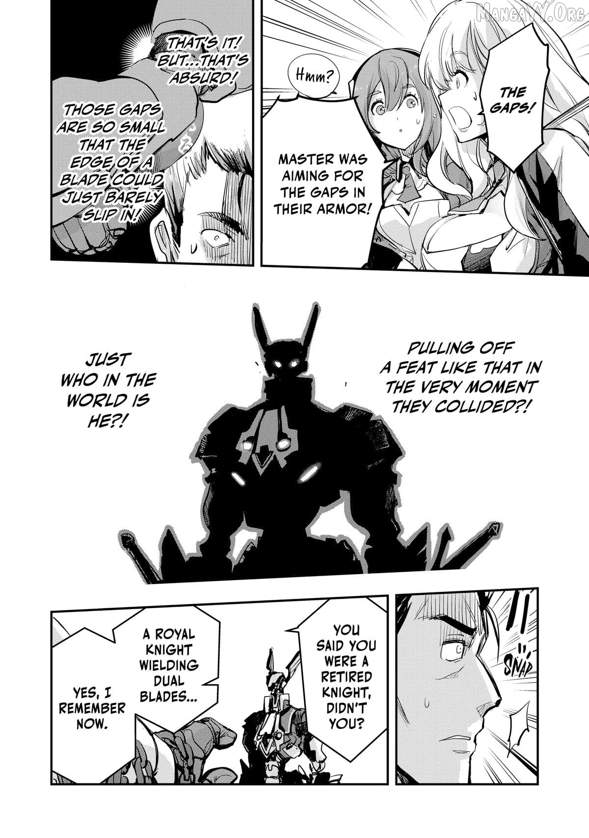 Old Knight, New Post: From Retiree to Her Majesty’s Chapter 6 page 17
