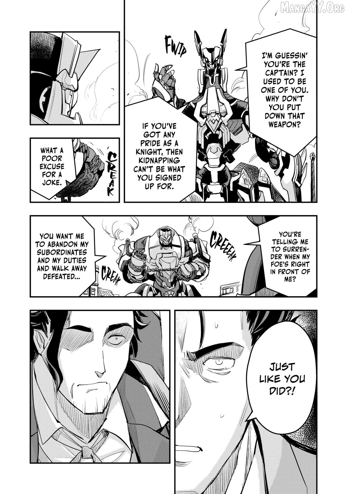 Old Knight, New Post: From Retiree to Her Majesty’s Chapter 6 page 20