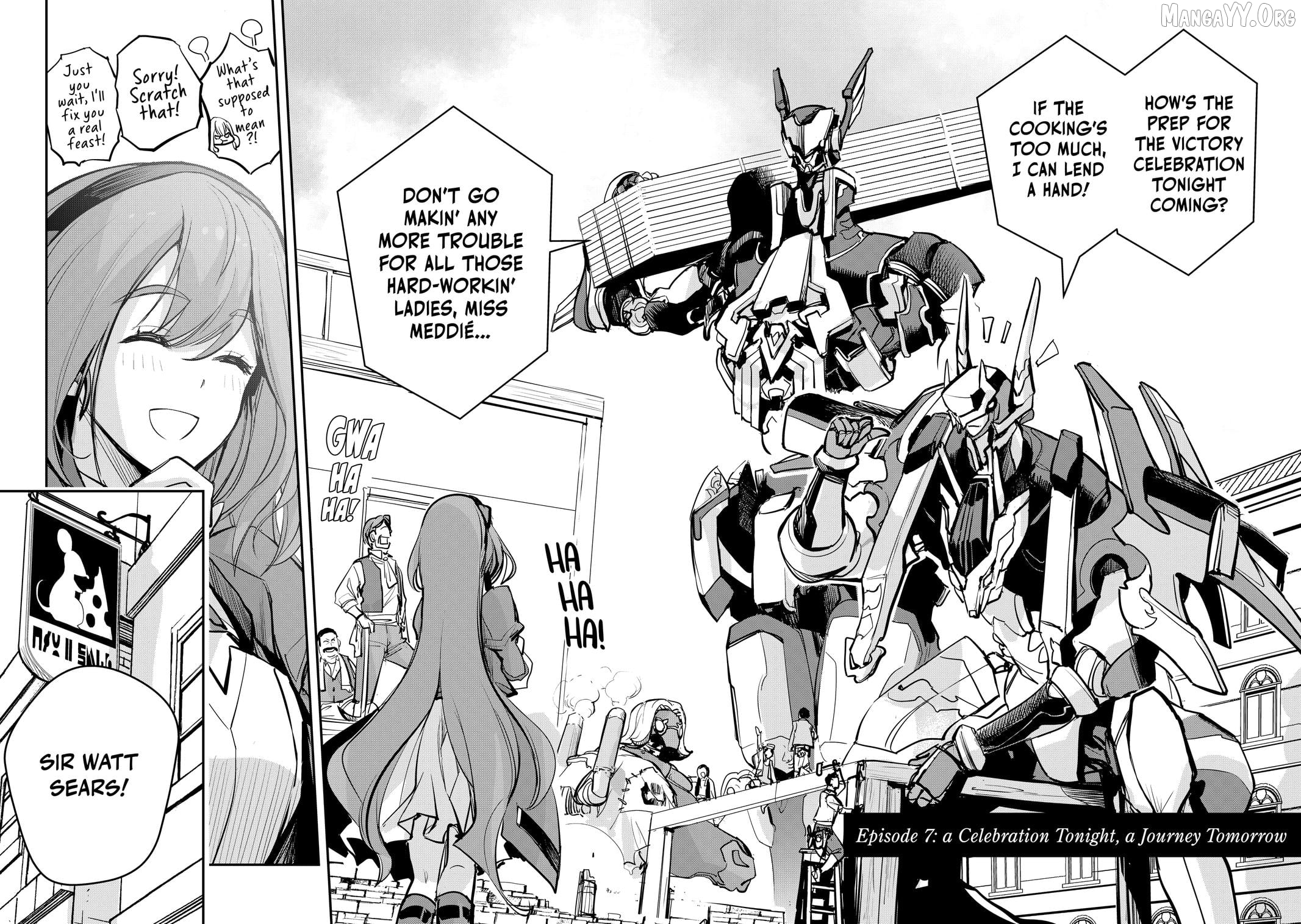 Old Knight, New Post: From Retiree to Her Majesty’s Chapter 7 page 2