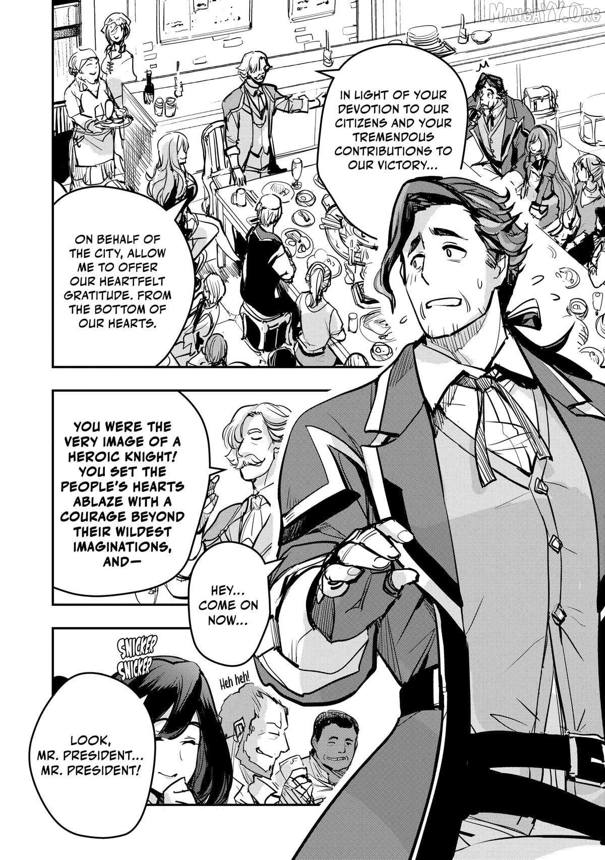Old Knight, New Post: From Retiree to Her Majesty’s Chapter 7 page 3