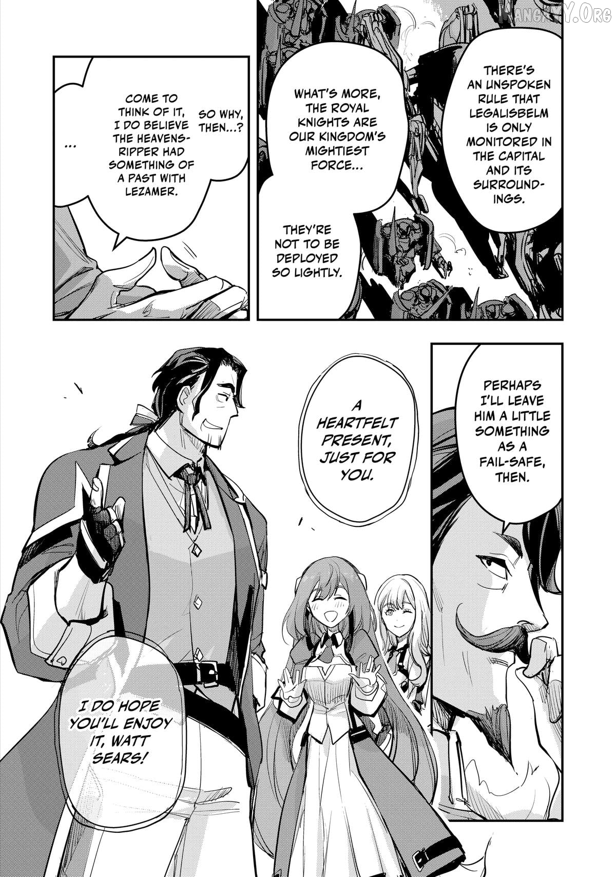 Old Knight, New Post: From Retiree to Her Majesty’s Chapter 6 page 30