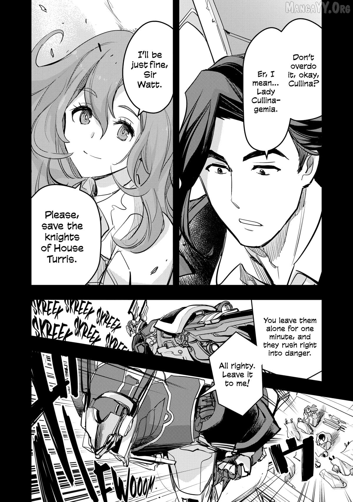 Old Knight, New Post: From Retiree to Her Majesty’s Chapter 7 page 13