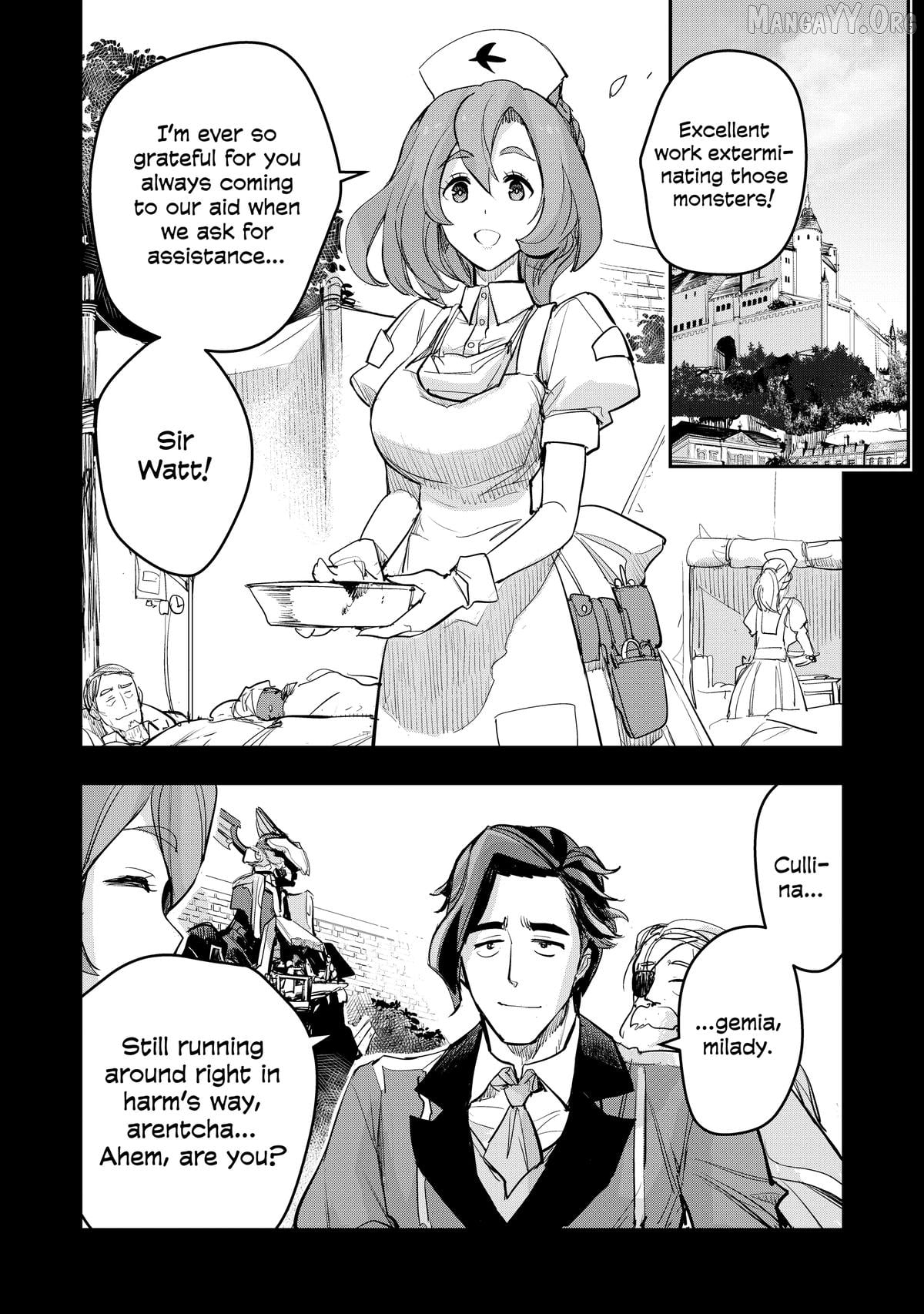 Old Knight, New Post: From Retiree to Her Majesty’s Chapter 7 page 18