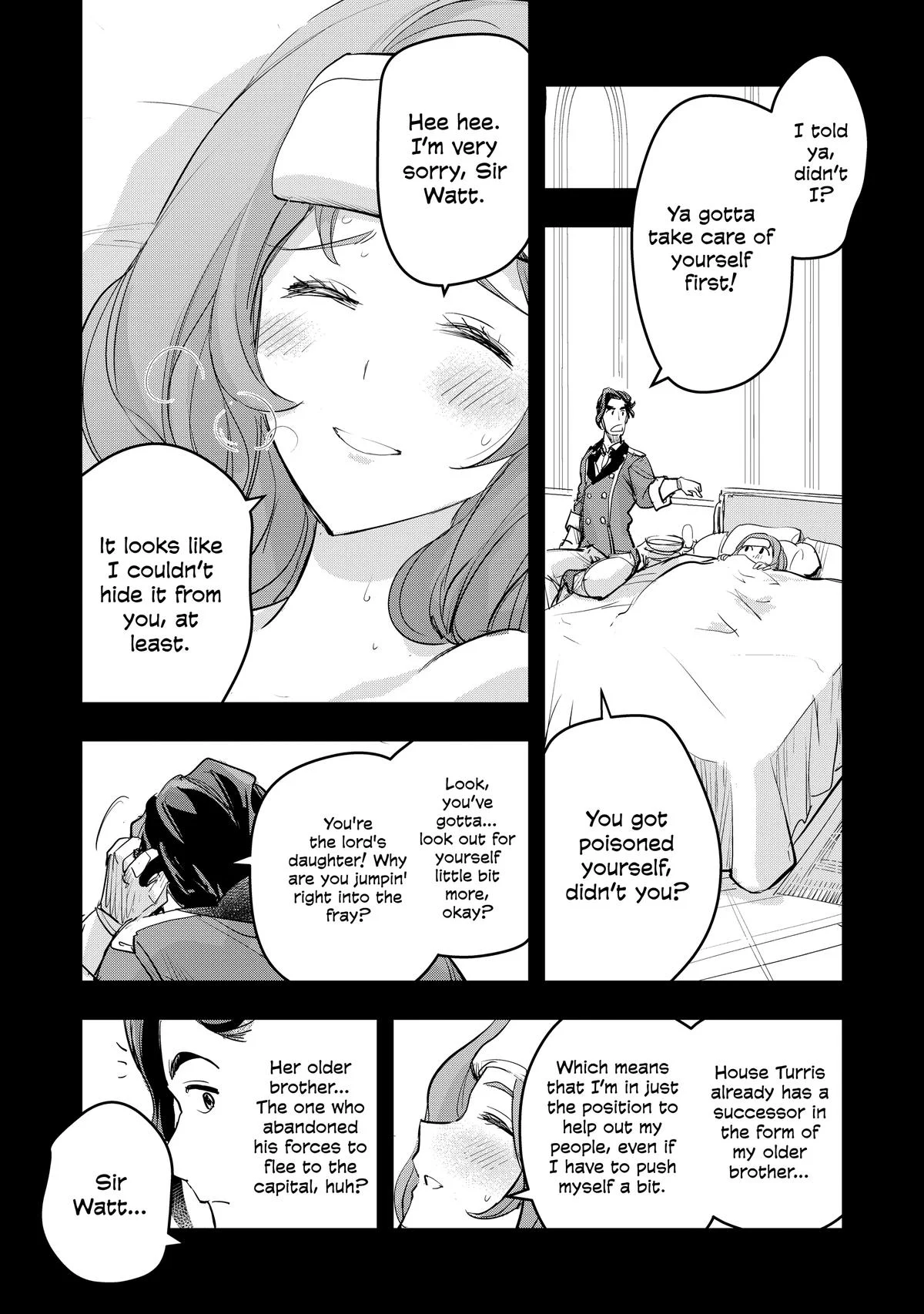 Old Knight, New Post: From Retiree to Her Majesty’s Chapter 7 page 22