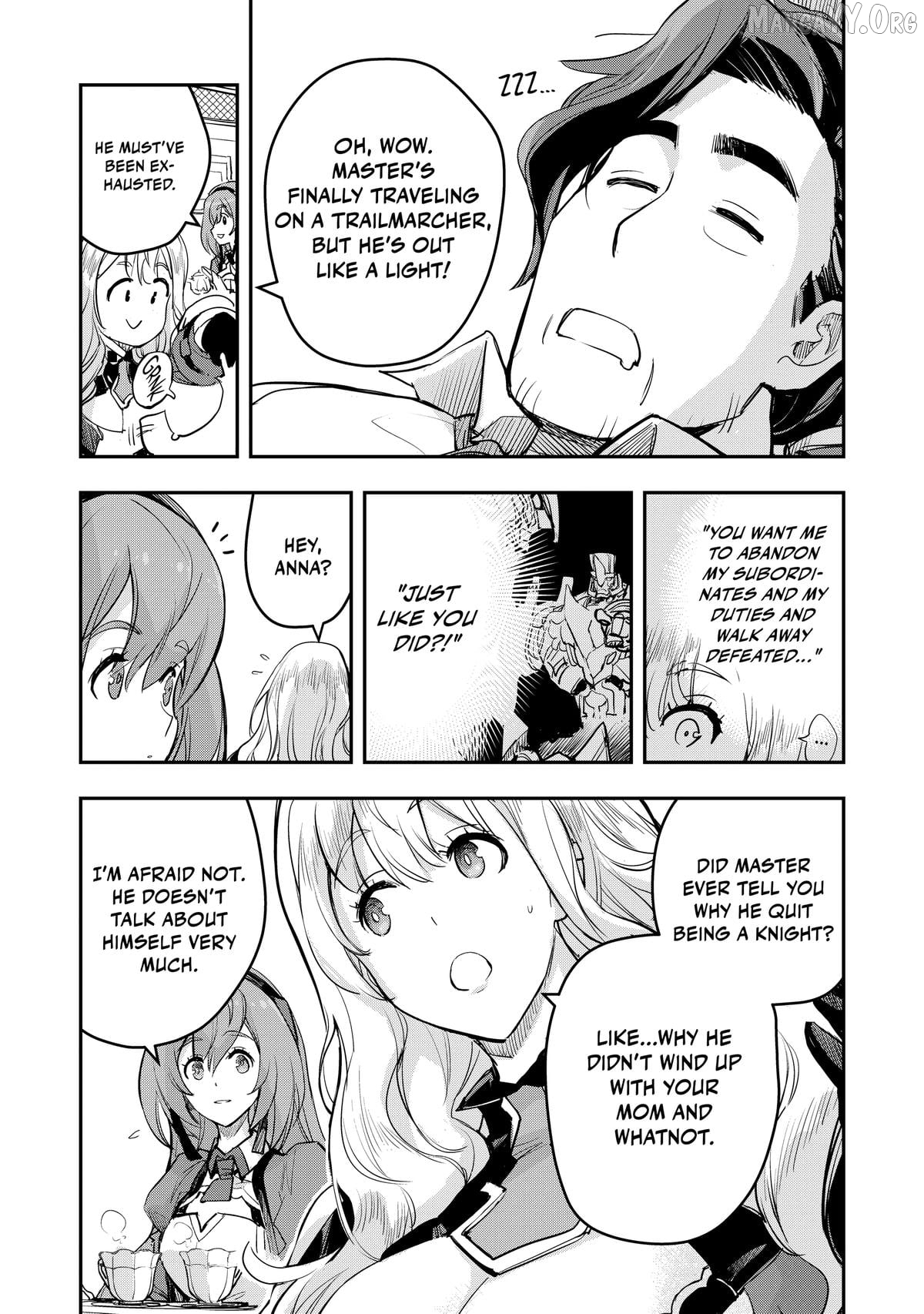 Old Knight, New Post: From Retiree to Her Majesty’s Chapter 8 page 4