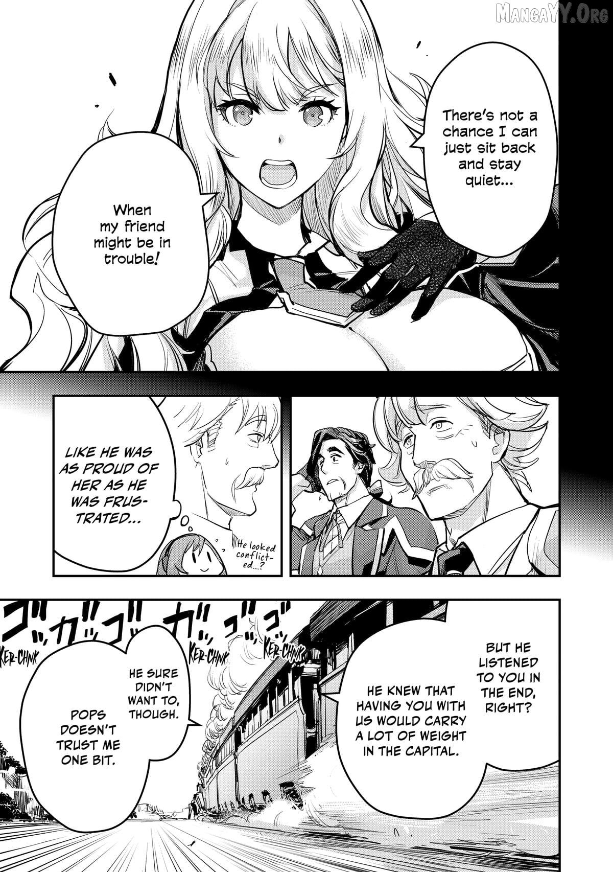 Old Knight, New Post: From Retiree to Her Majesty’s Chapter 8 page 8