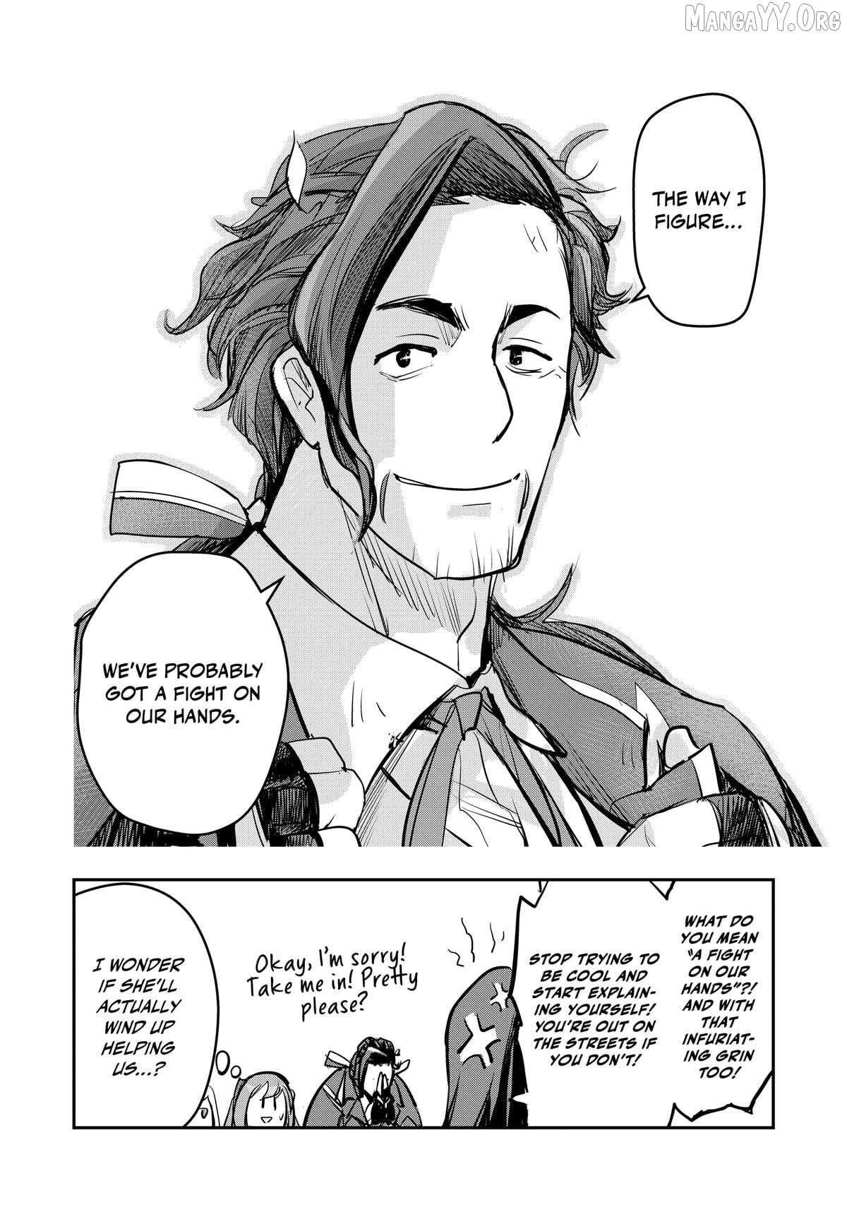 Old Knight, New Post: From Retiree to Her Majesty’s Chapter 9 page 33