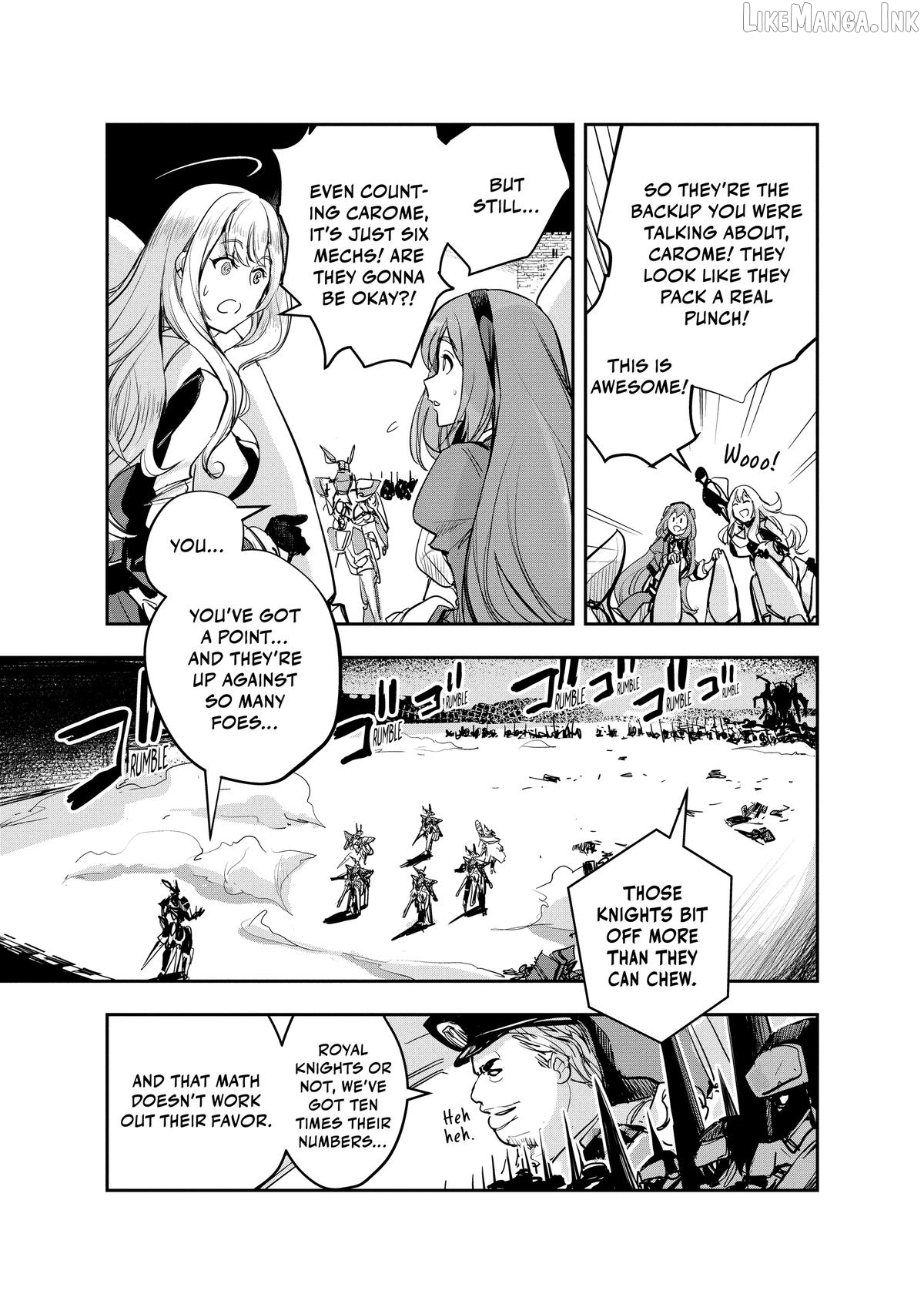 Old Knight, New Post: From Retiree to Her Majesty’s Chapter 11 page 15