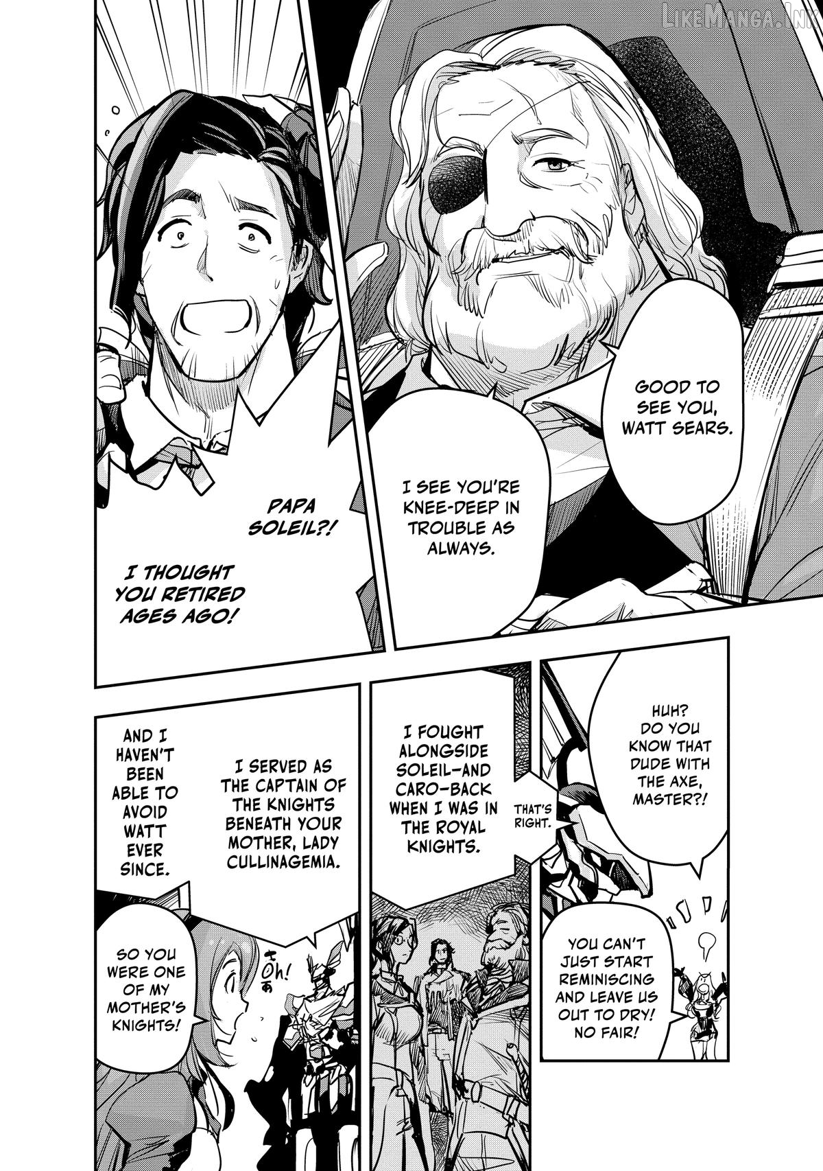 Old Knight, New Post: From Retiree to Her Majesty’s Chapter 11 page 25