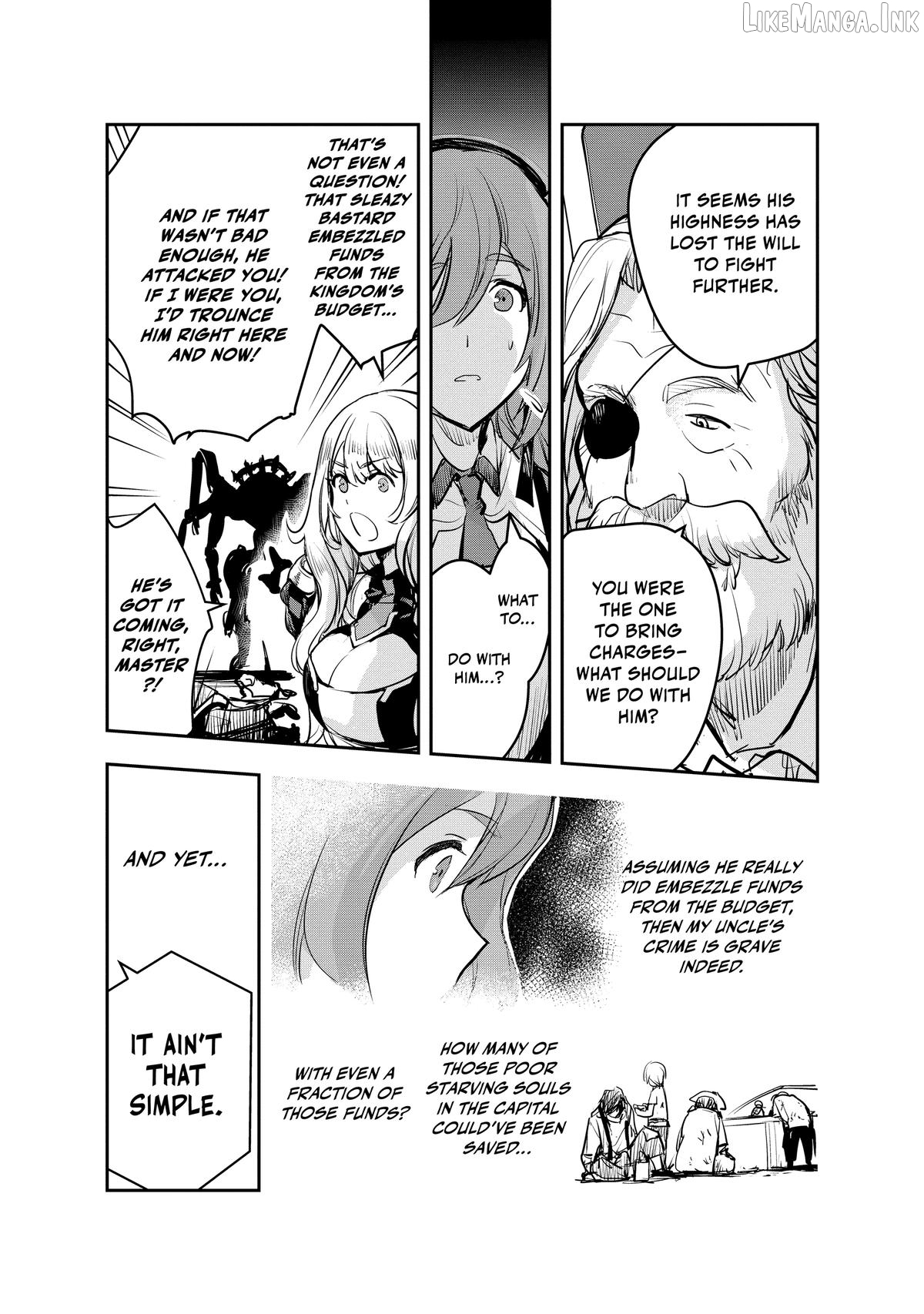 Old Knight, New Post: From Retiree to Her Majesty’s Chapter 11 page 28