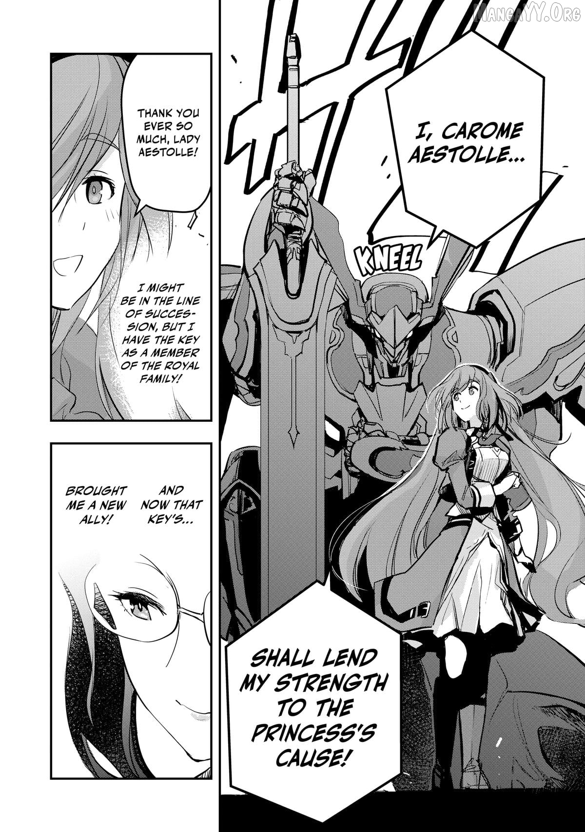 Old Knight, New Post: From Retiree to Her Majesty’s Chapter 10 page 36