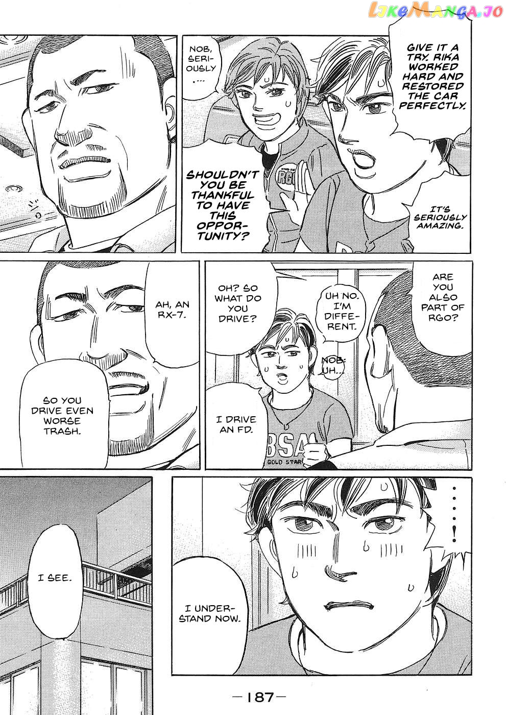 Wangan Midnight: C1 Runner Chapter 47 page 13