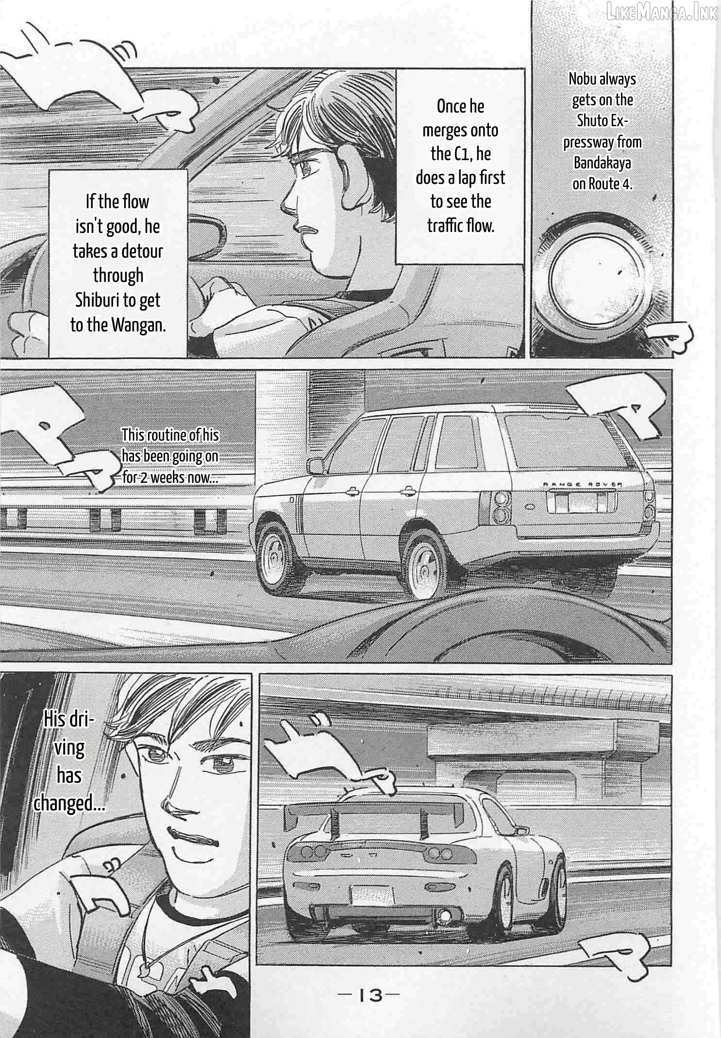 Wangan Midnight: C1 Runner Chapter 86 page 11