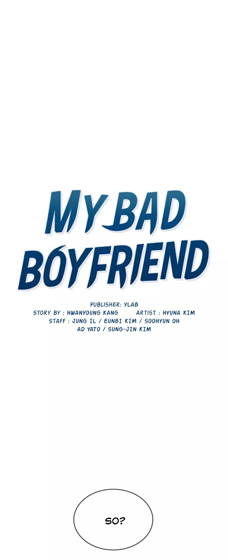 My Bad Boyfriend Chapter 4 page 7