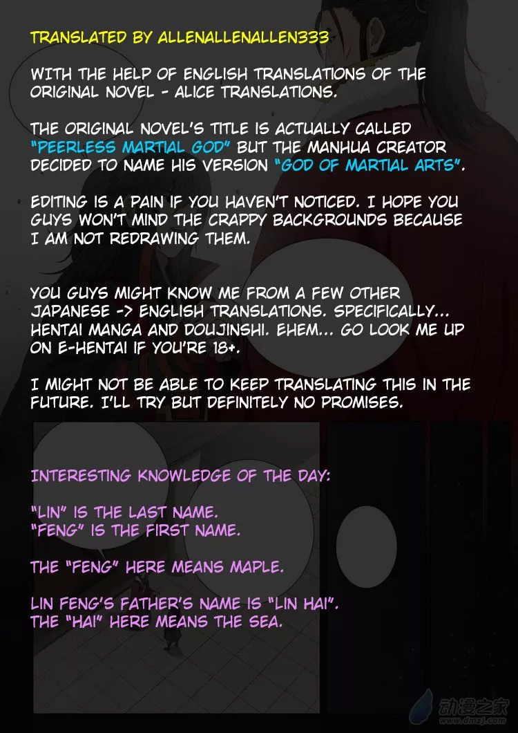 God of Martial Arts Chapter 1.3 page 9