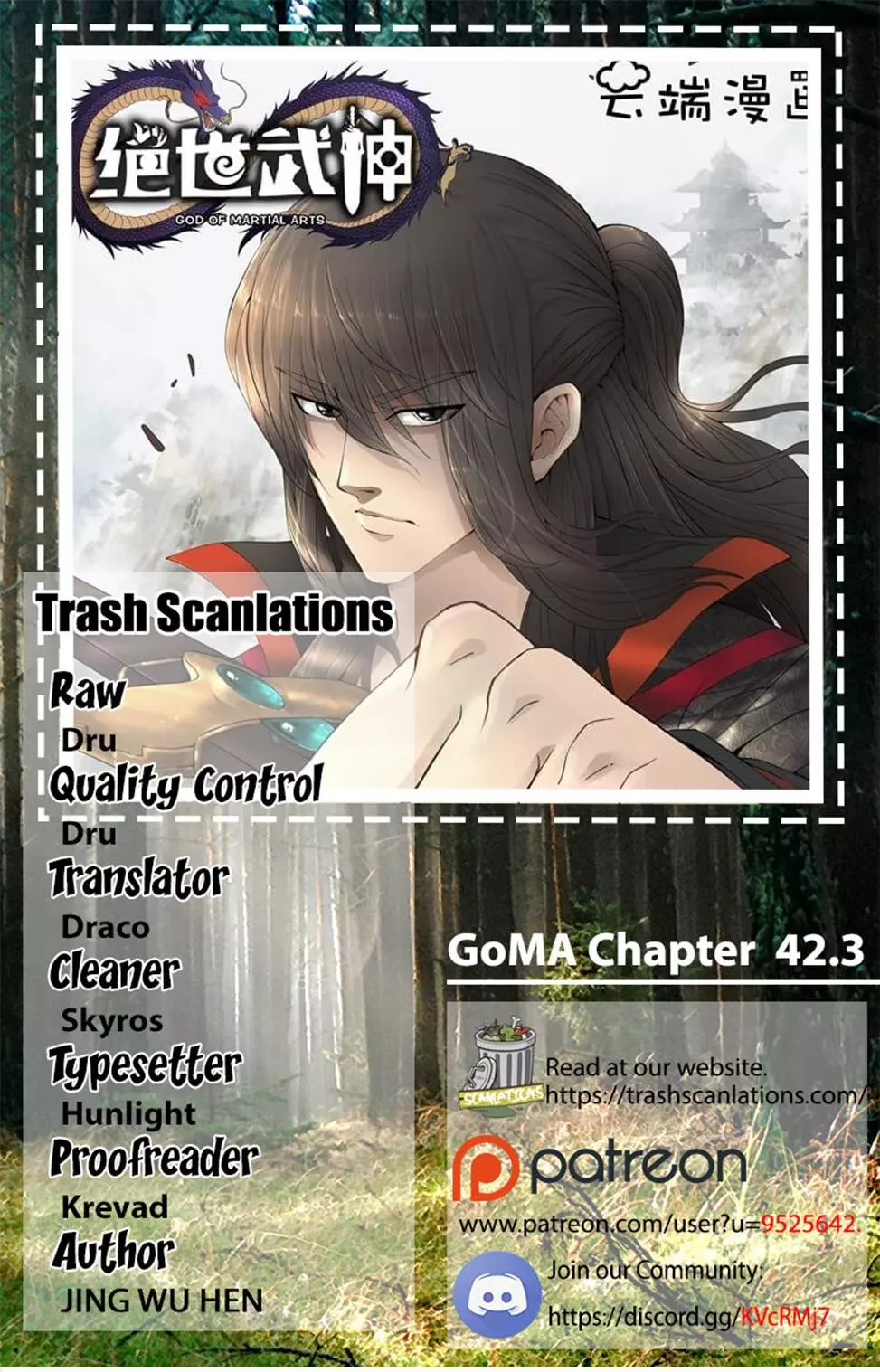 God of Martial Arts Chapter 42.3 page 1