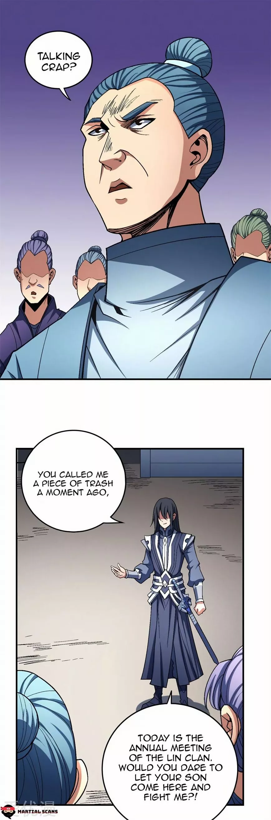 God of Martial Arts Chapter 115.1 page 1