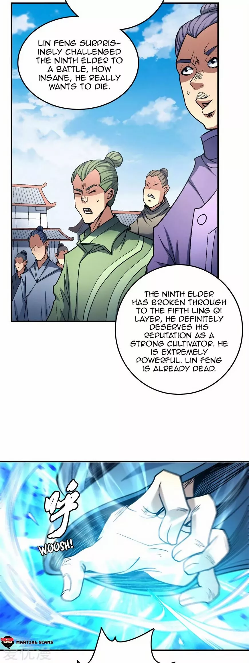 God of Martial Arts Chapter 115.1 page 21