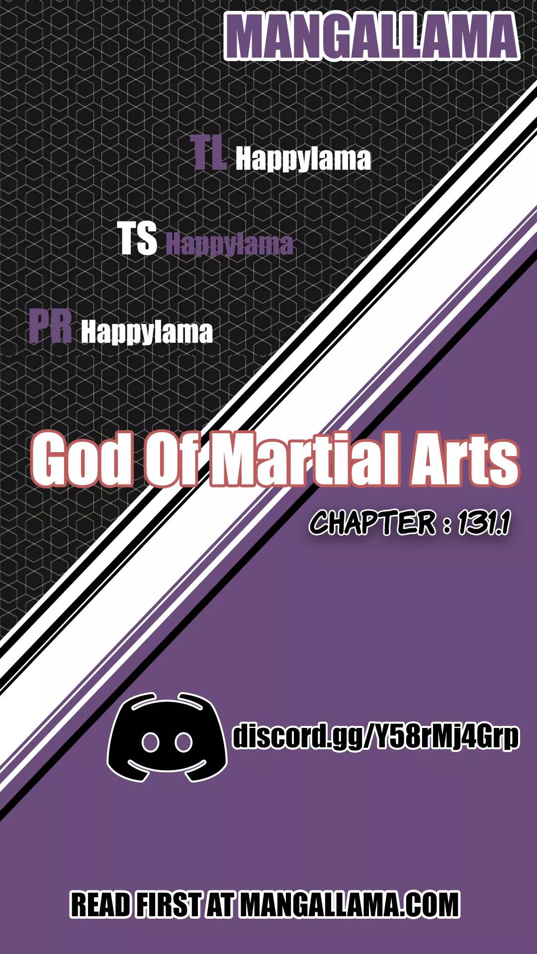 God of Martial Arts Chapter 131.1 page 1