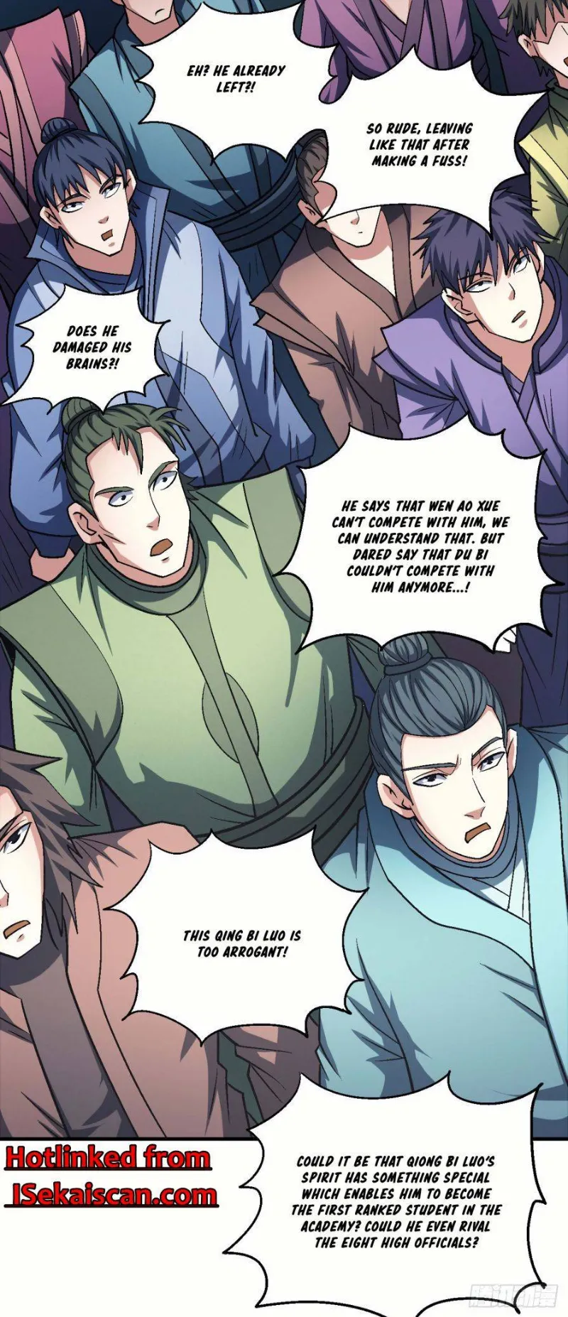 God of Martial Arts Chapter 138 page 1