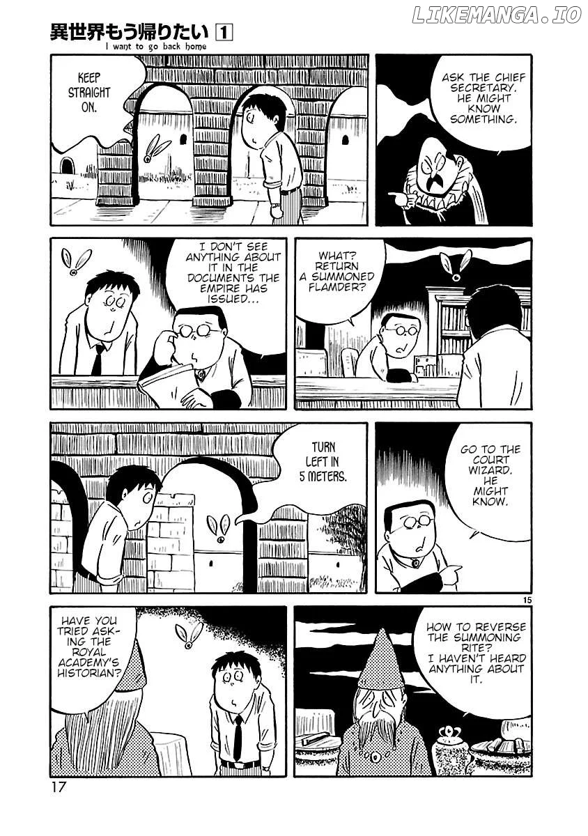 Isekai Mou Kaeritai Chapter 2 page 7