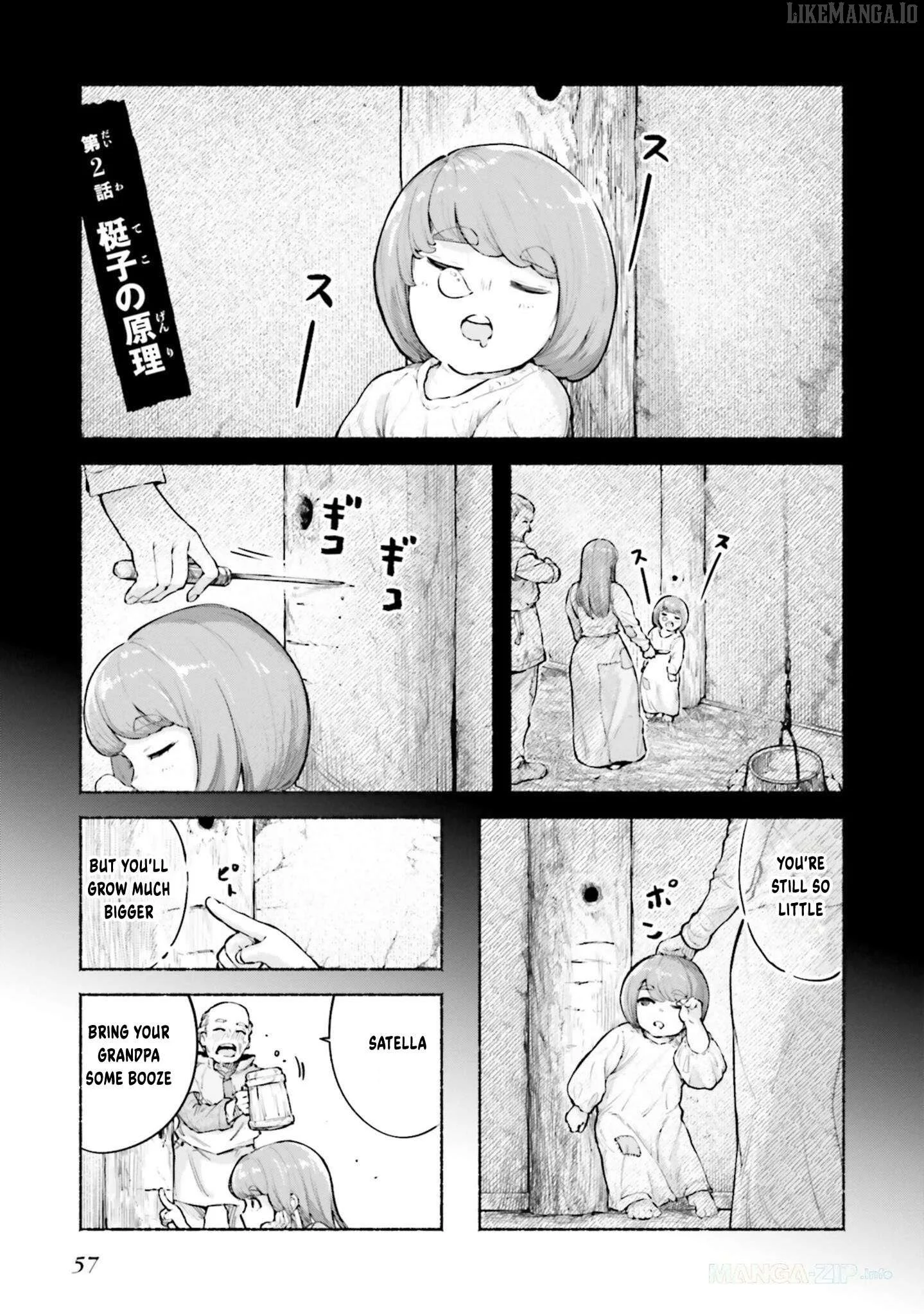 Karada wa Jidou, Nakami wa Ossan no Nariagari Bokenki - Satera mo Tsuiteikimasu! Chapter 2 page 2