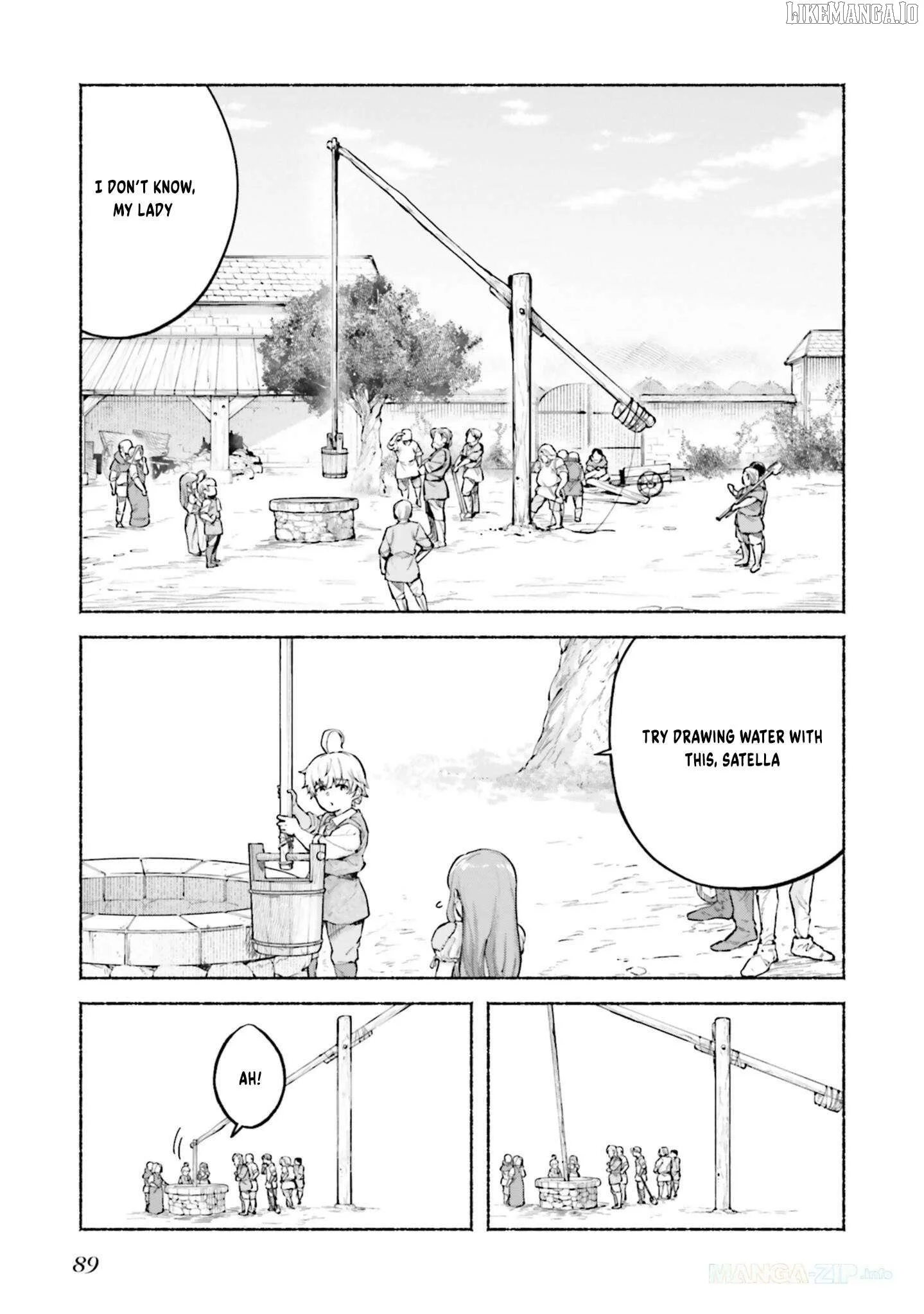 Karada wa Jidou, Nakami wa Ossan no Nariagari Bokenki - Satera mo Tsuiteikimasu! Chapter 2 page 34
