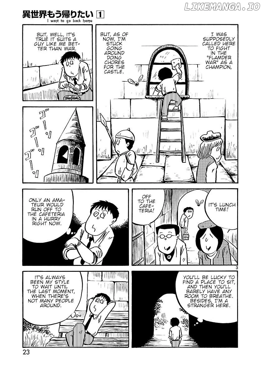 Isekai Mou Kaeritai Chapter 3 page 3
