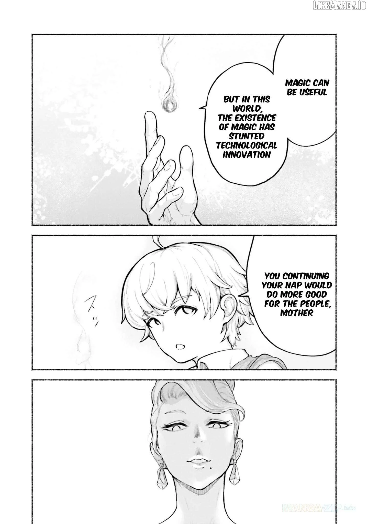 Karada wa Jidou, Nakami wa Ossan no Nariagari Bokenki - Satera mo Tsuiteikimasu! Chapter 2 page 36