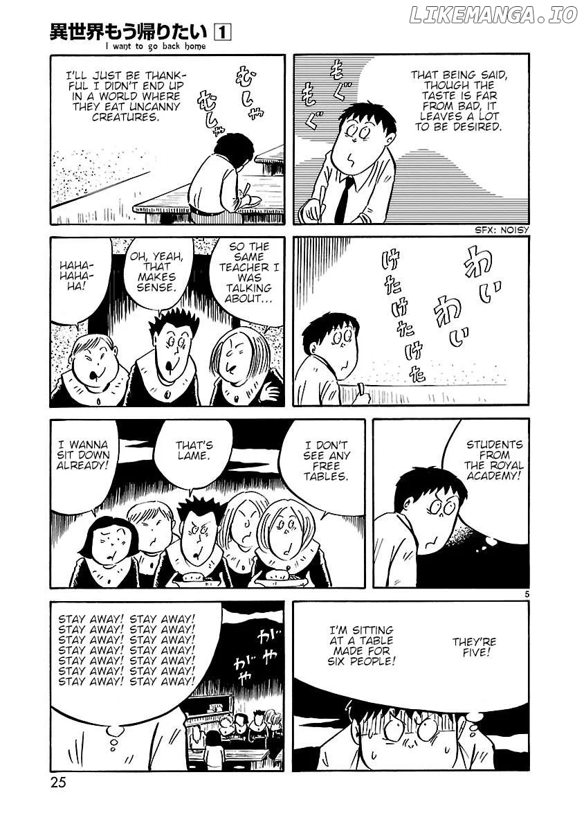 Isekai Mou Kaeritai Chapter 3 page 5