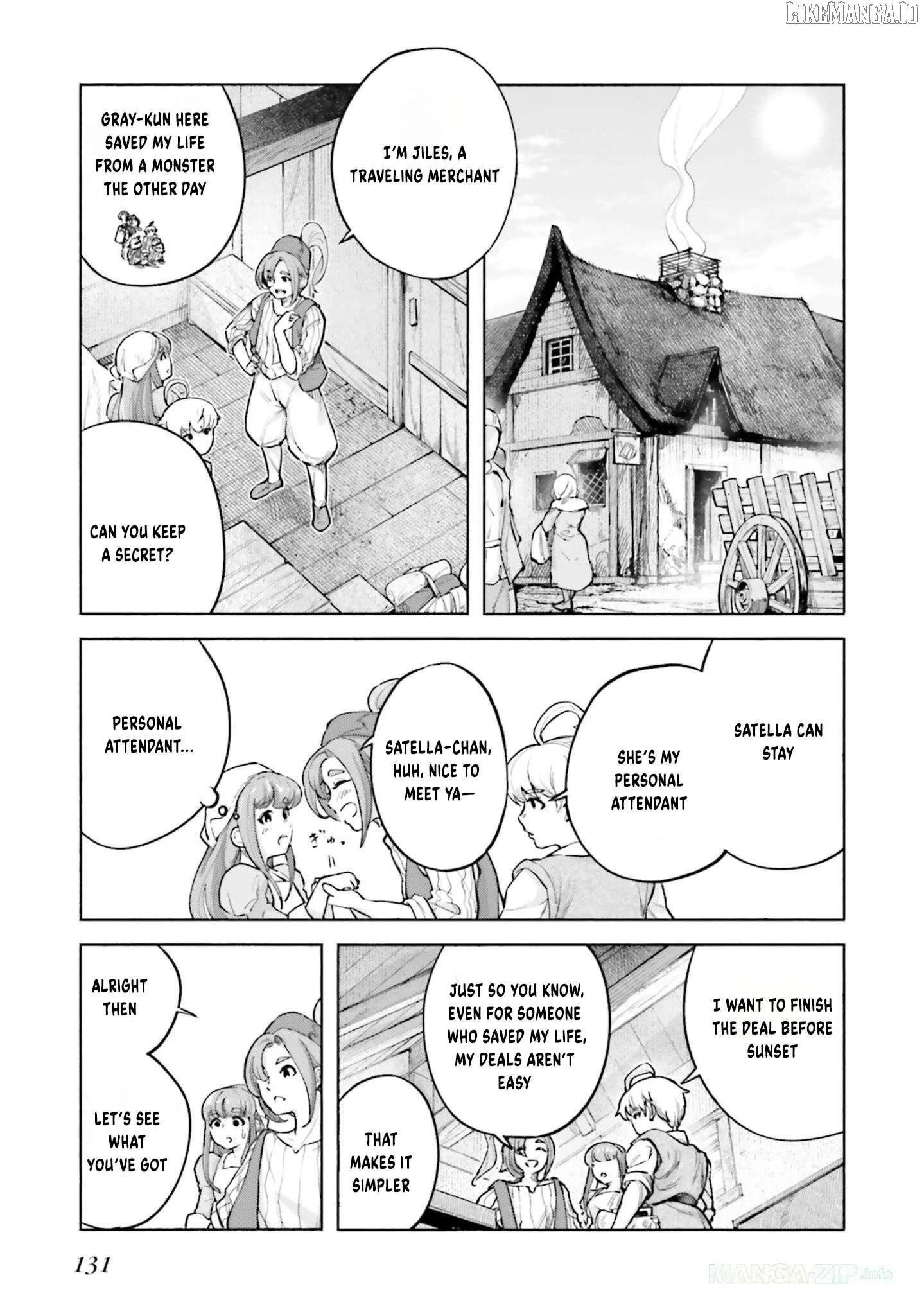 Karada wa Jidou, Nakami wa Ossan no Nariagari Bokenki - Satera mo Tsuiteikimasu! Chapter 3 page 35