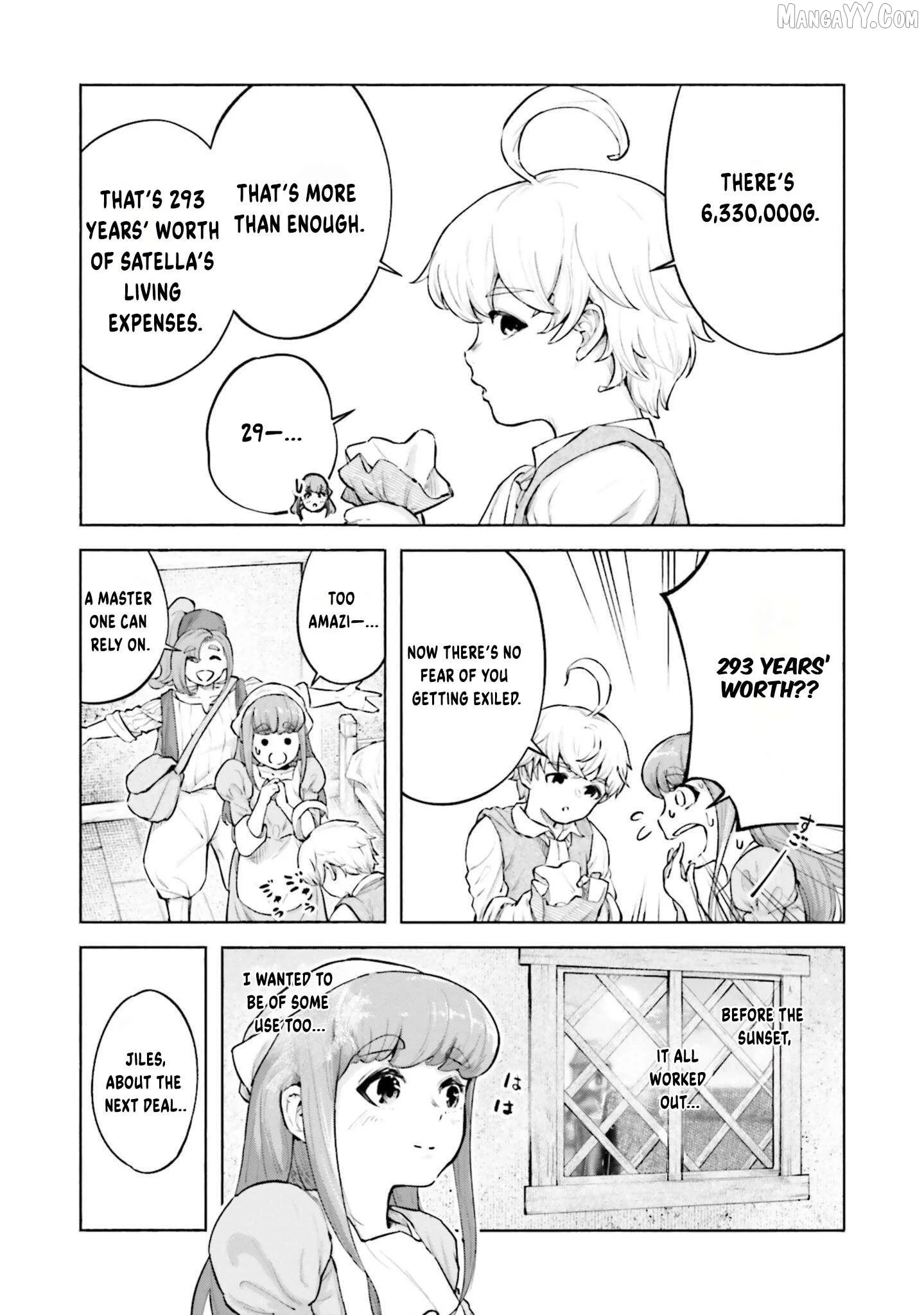 Karada wa Jidou, Nakami wa Ossan no Nariagari Bokenki - Satera mo Tsuiteikimasu! Chapter 4 page 13