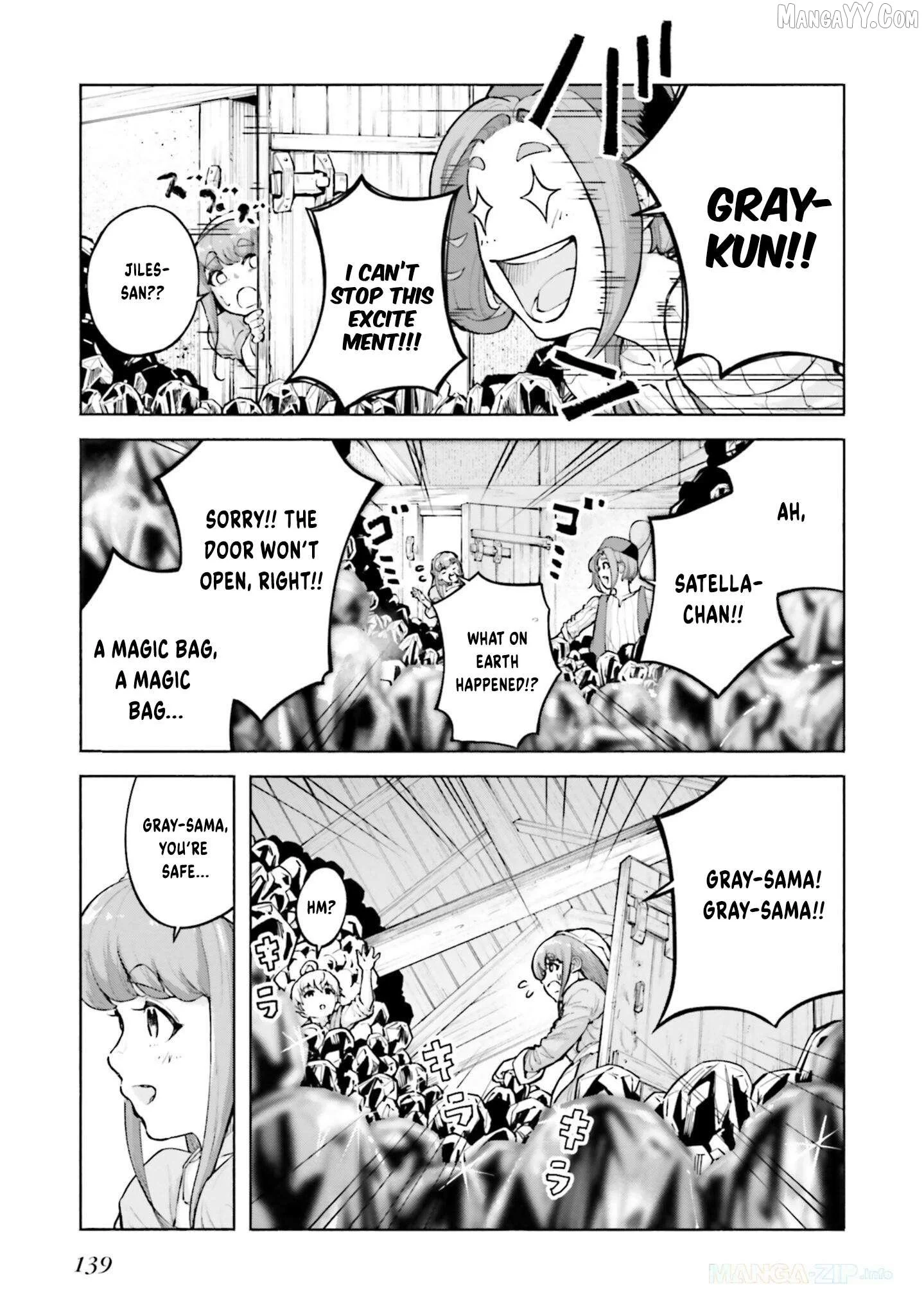 Karada wa Jidou, Nakami wa Ossan no Nariagari Bokenki - Satera mo Tsuiteikimasu! Chapter 4 page 8
